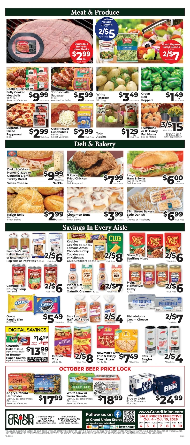 Grand Union Weekly Ad - Page 2