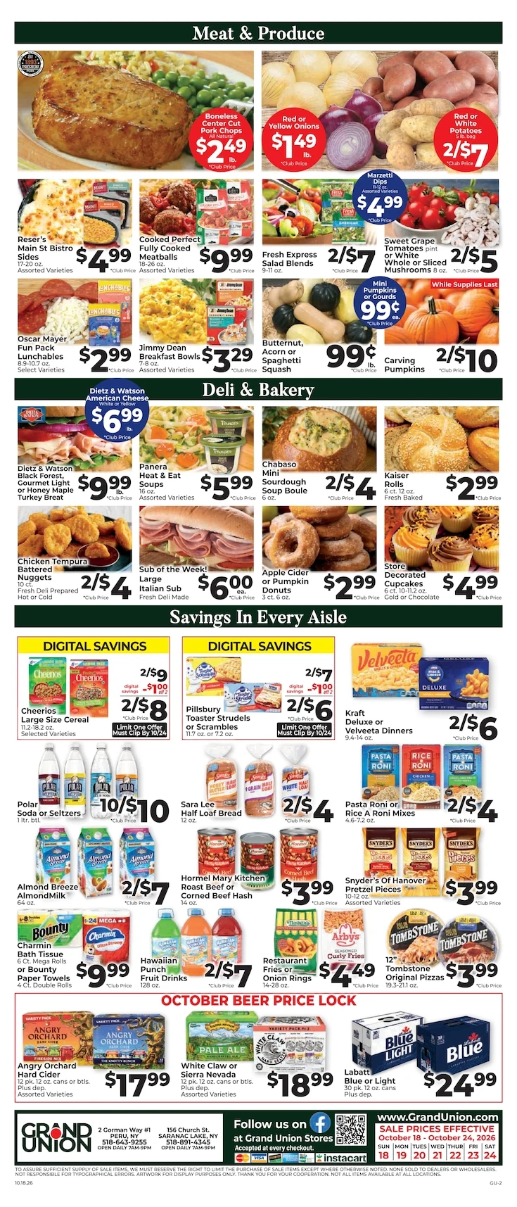 Grand Union Weekly Ad - Page 2