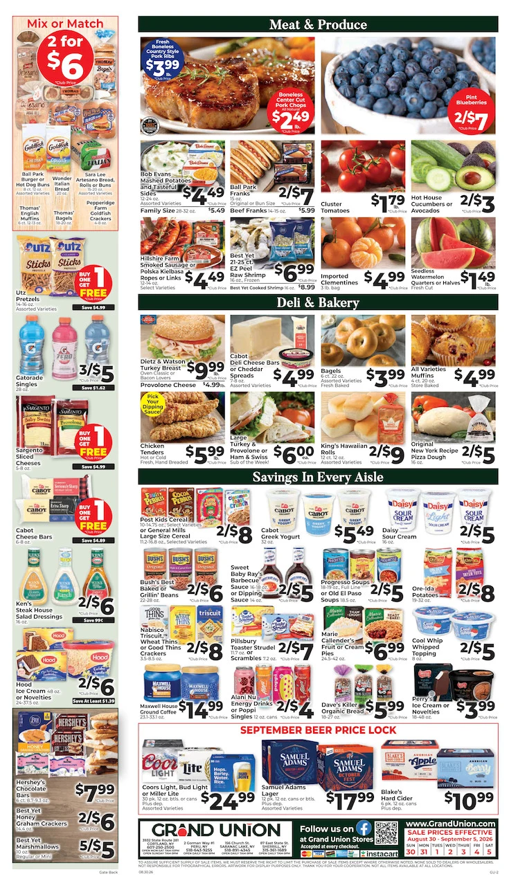 Grand Union Weekly Ad - Page 2