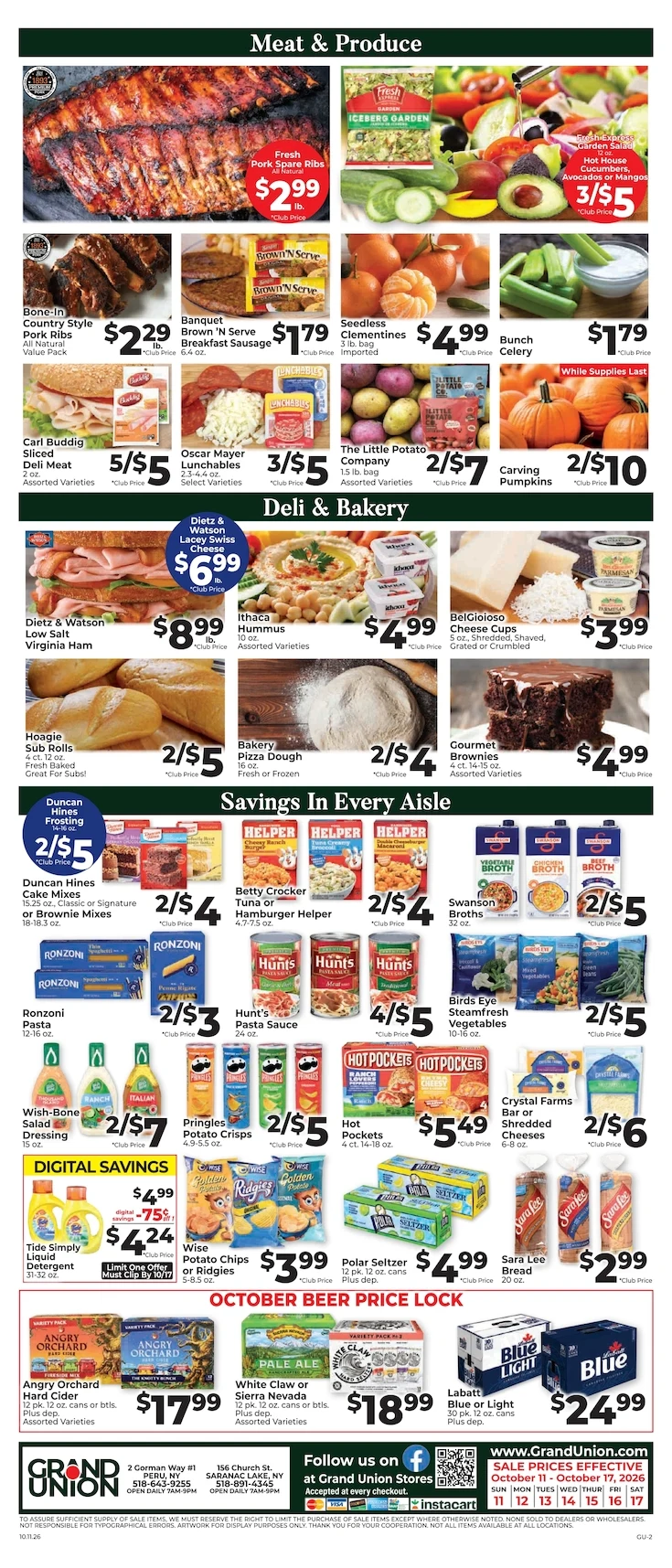 Grand Union Weekly Ad - Page 2