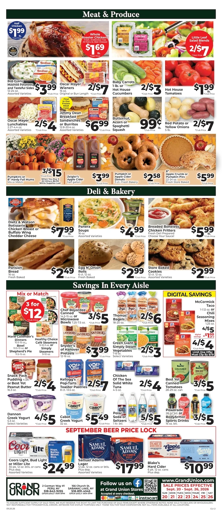 Grand Union Weekly Ad - Page 2