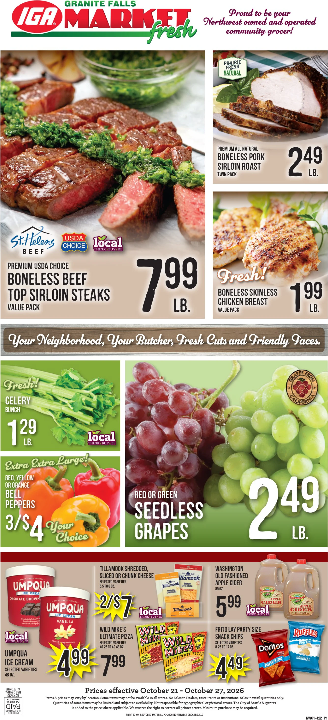 Granite Falls Market Fresh Granite Falls Market Fresh Weekly Ad - Page 1