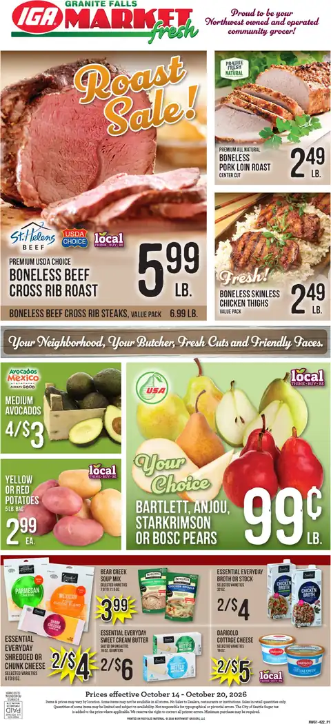 Granite Falls Market Fresh Weekly Ad