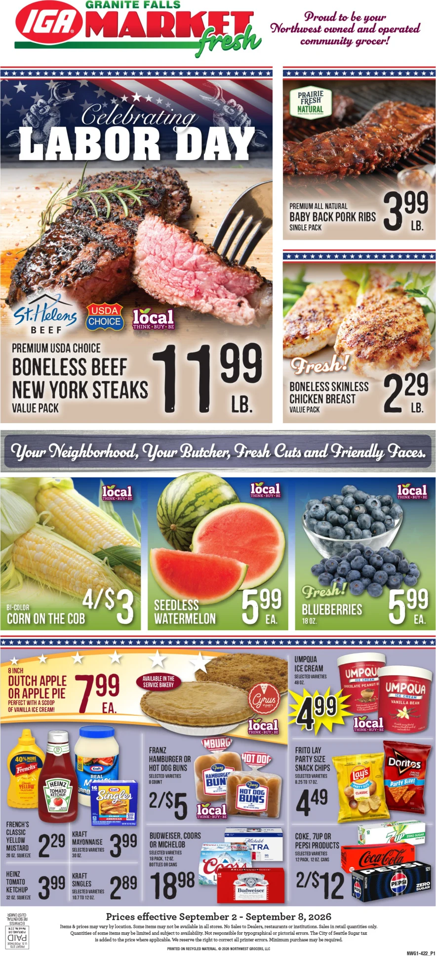 Granite Falls Market Fresh Granite Falls Market Fresh Weekly Ad - Page 1