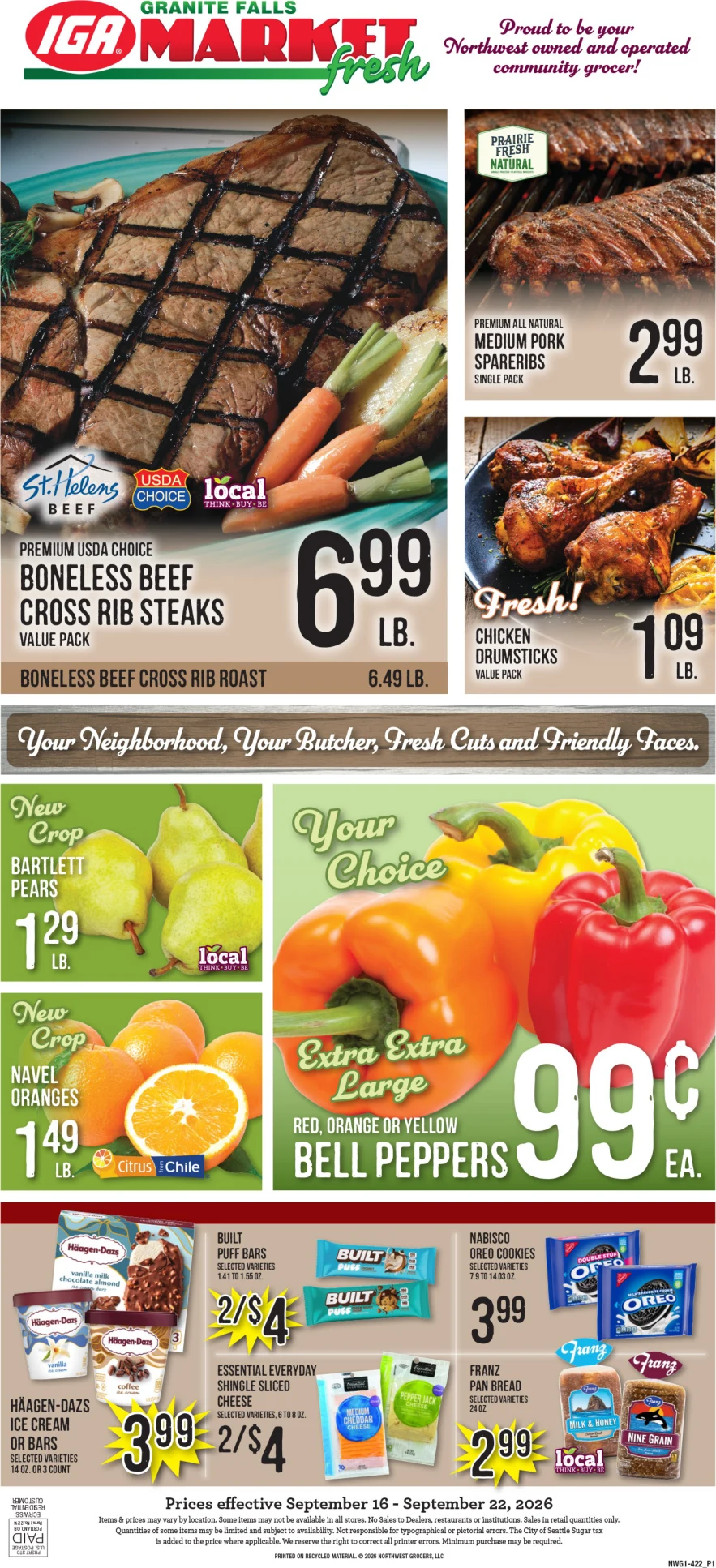Granite Falls Market Fresh Granite Falls Market Fresh Weekly Ad - Page 1