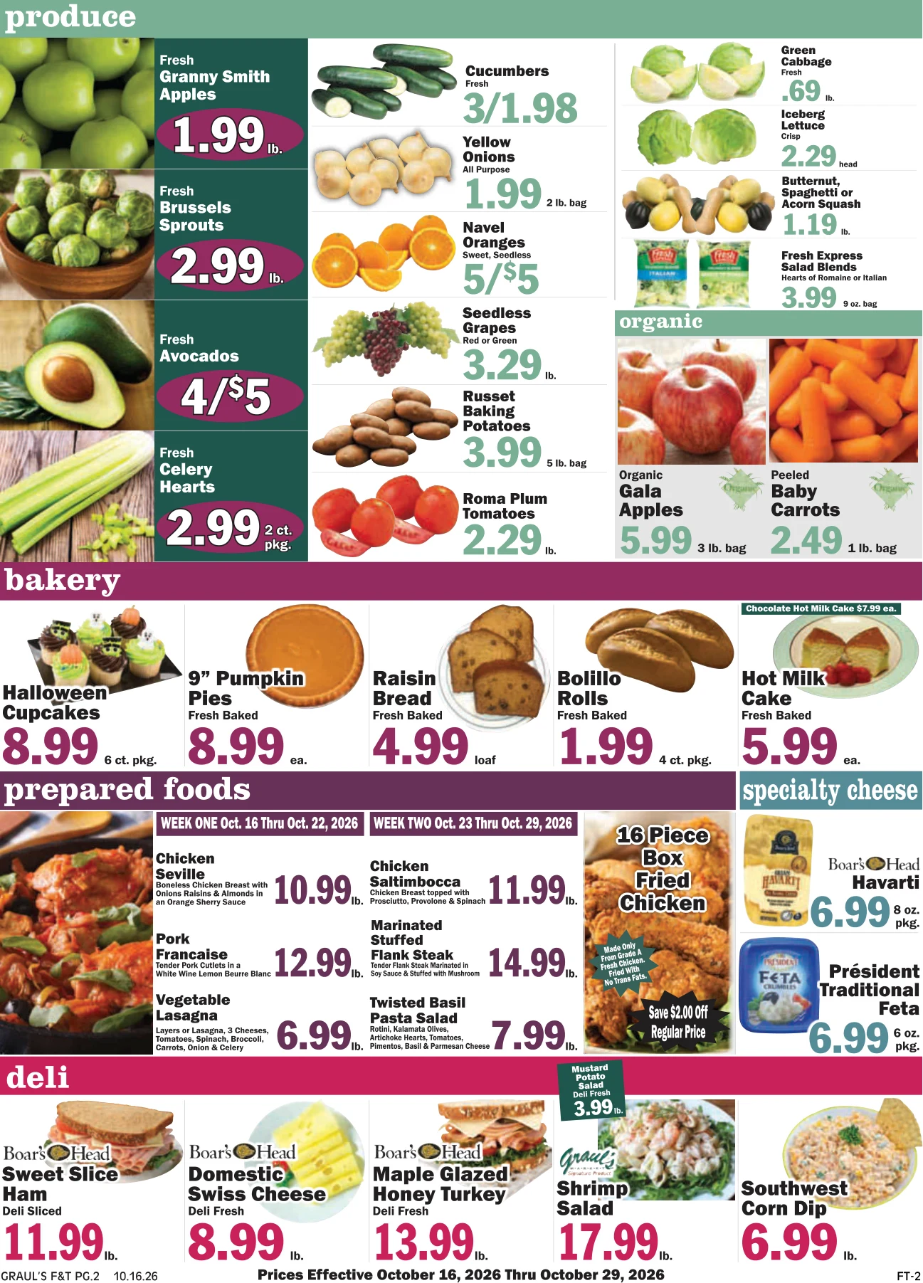 Graul's Market Annapolis Weekly Sales Flyer - Page 2