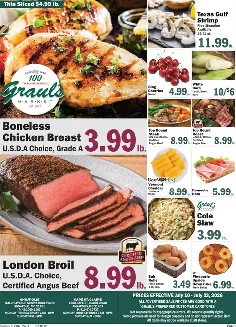 Weekly Sales Flyer