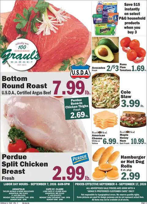 Weekly Sales Flyer