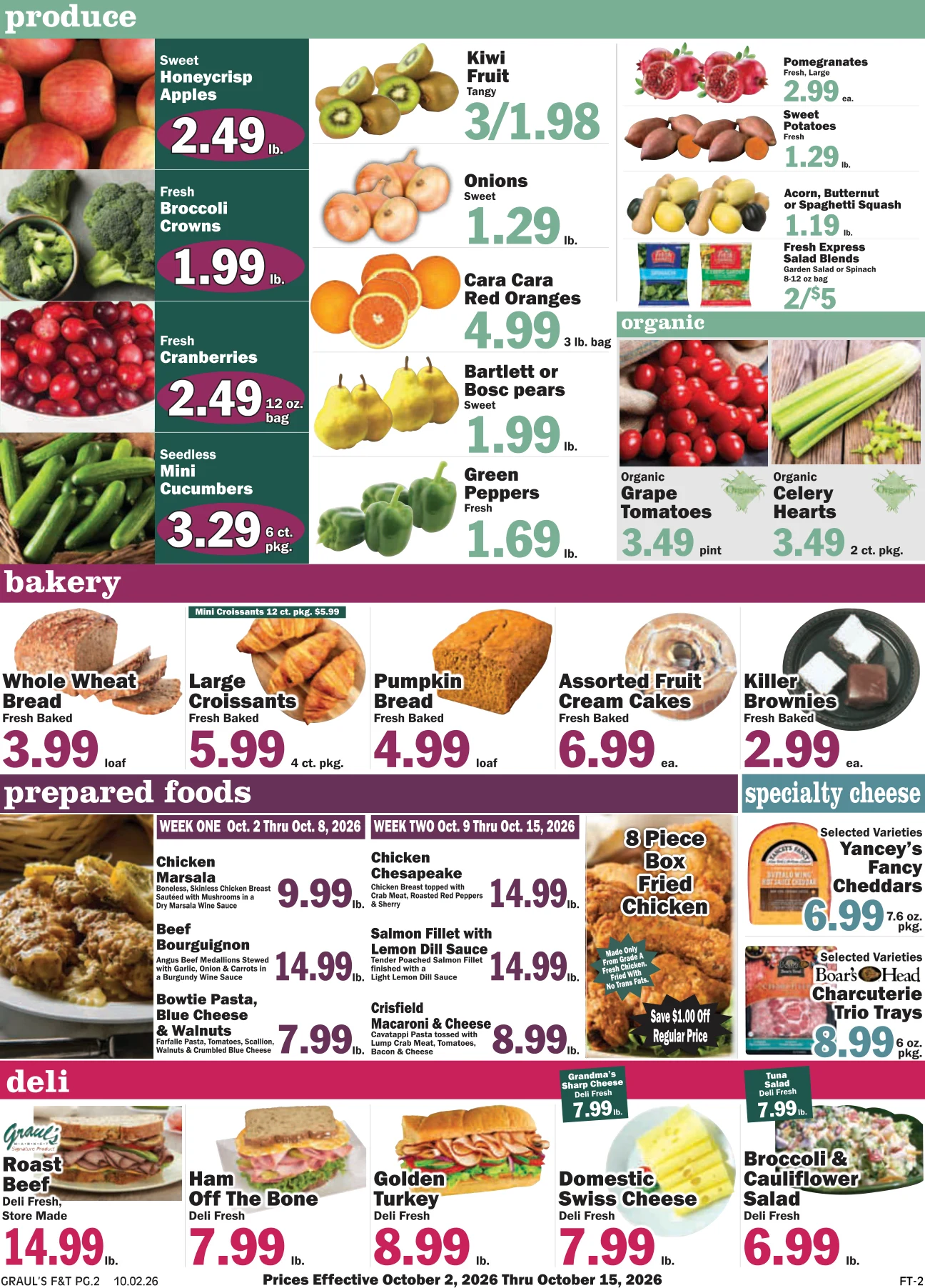 Graul's Market Hereford Weekly Sales Flyer - Page 2