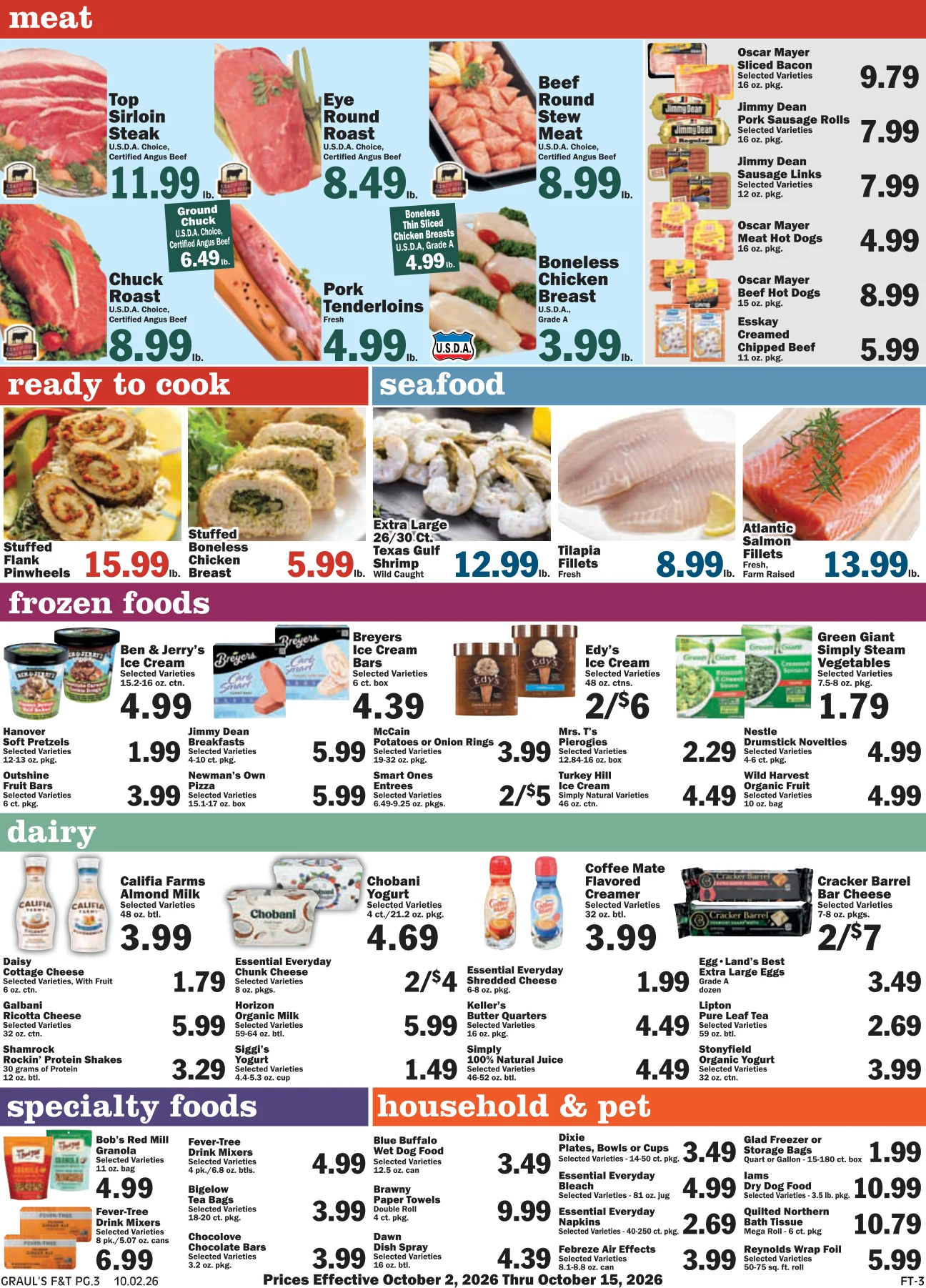 Graul's Market Hereford Weekly Sales Flyer - Page 3