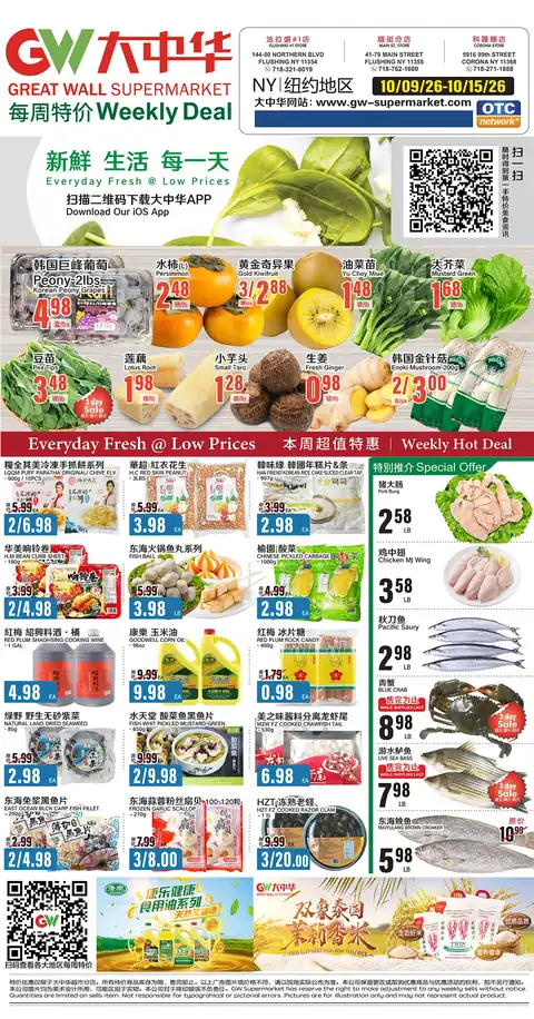 Great Wall Supermarket Flushing Corona