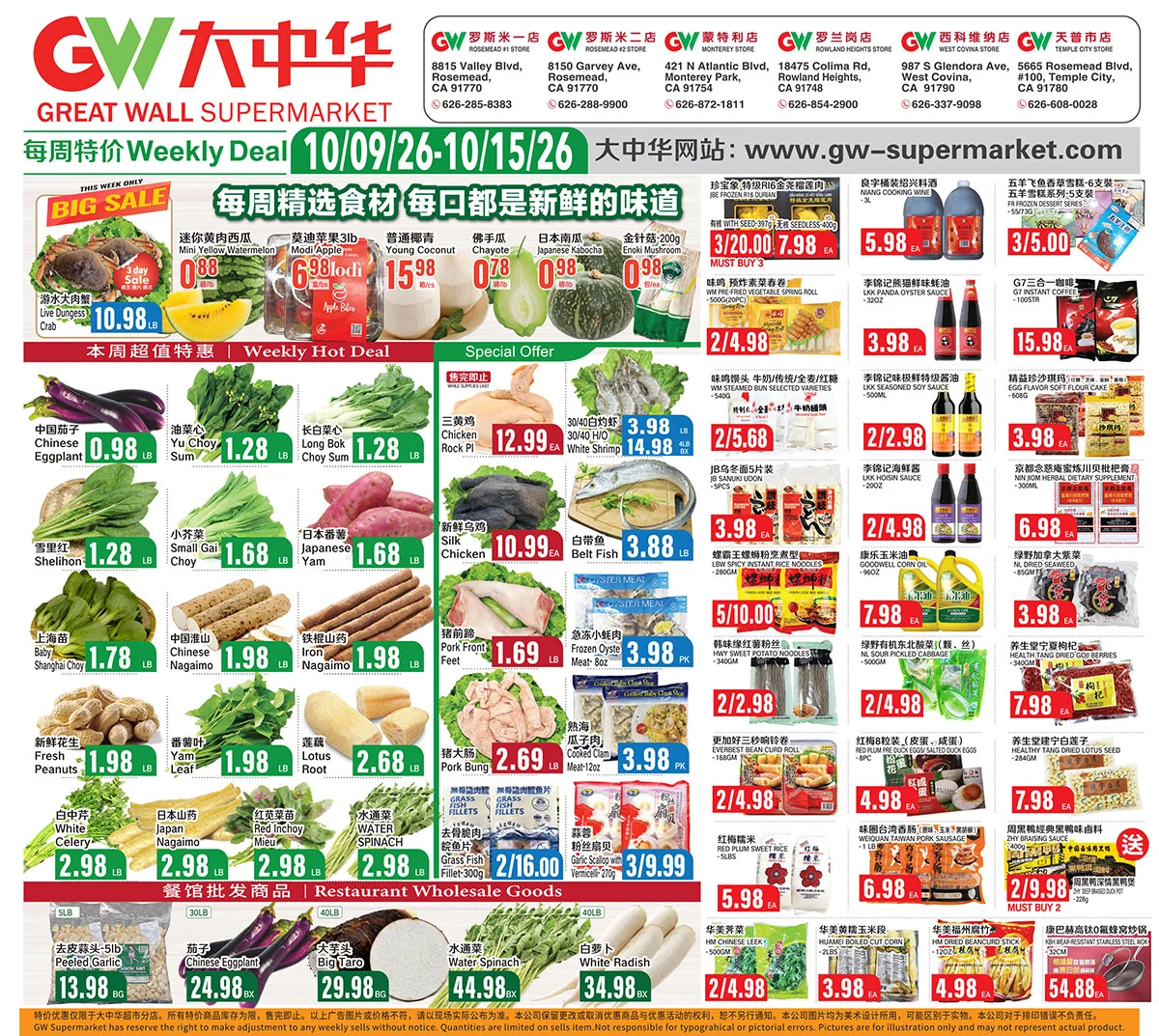 Great Wall Supermarket Rosemead Los Angelas Vernon Rowland Height Great Wall Supermarket Rosemead Los Angelas Vernon Rowland Height - Page 1