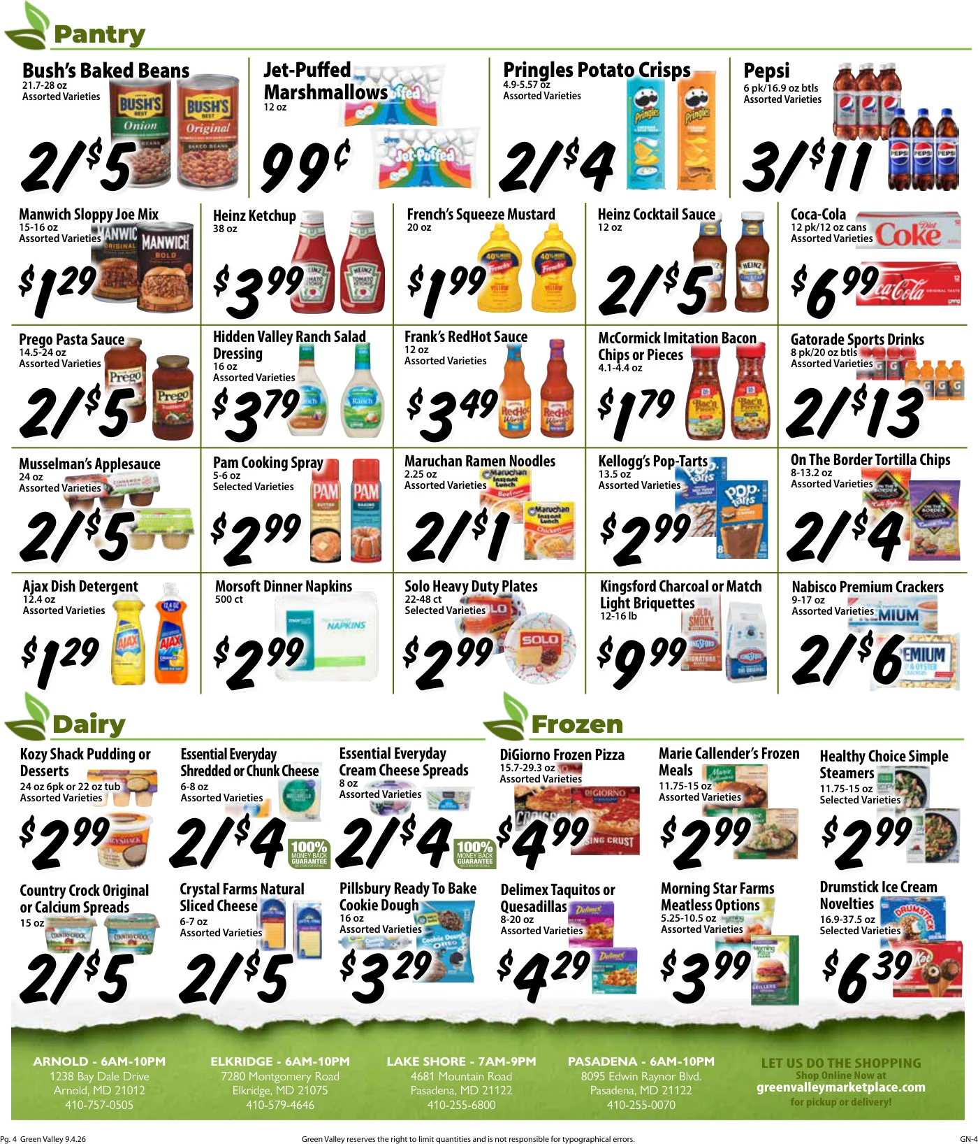 Green Valley Marketplace Green Valley Marketplace - Page 4
