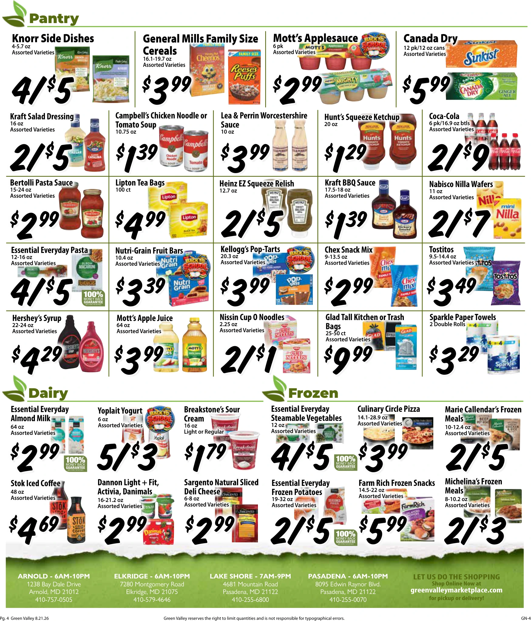 Green Valley Marketplace Green Valley Marketplace - Page 4
