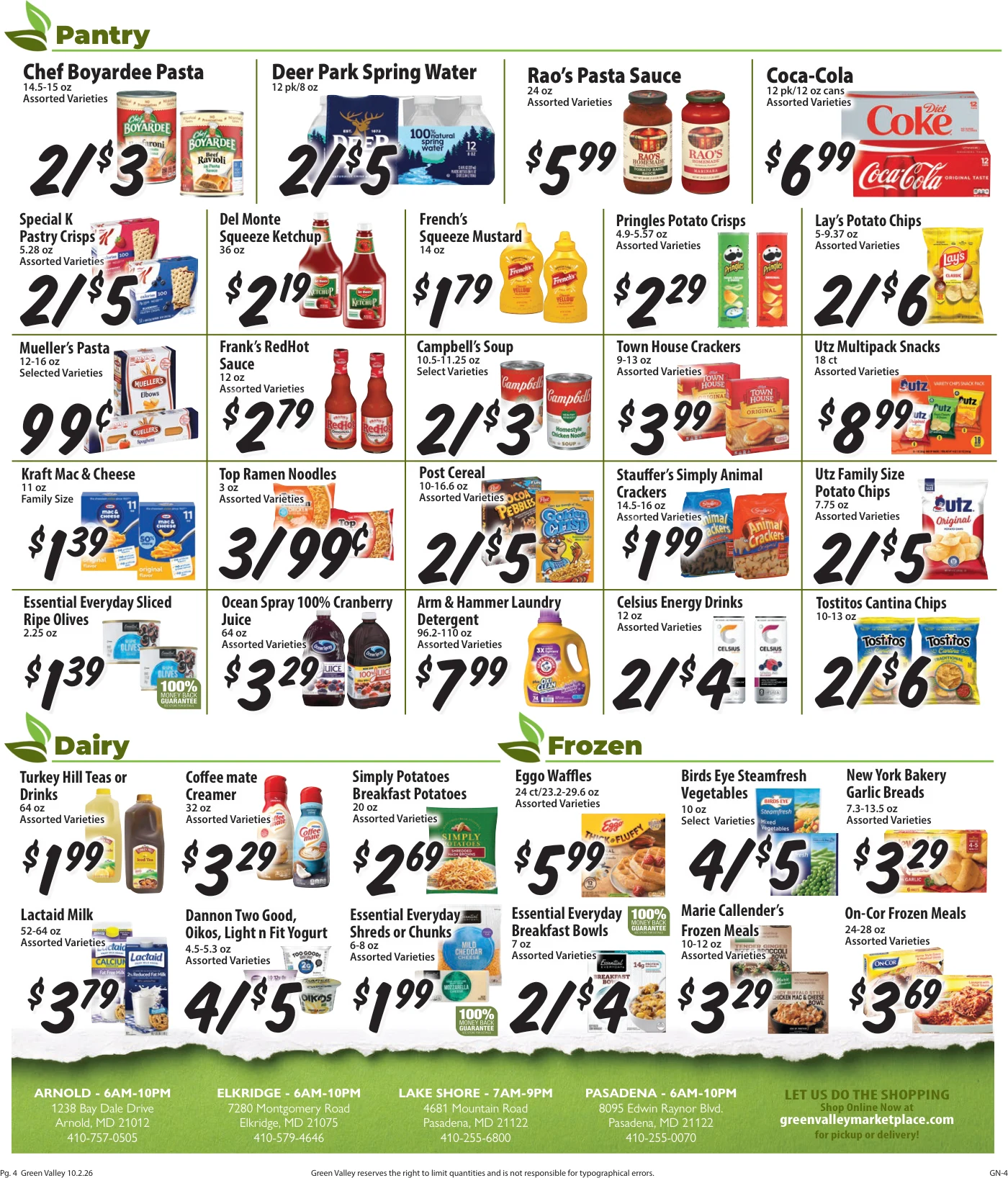 Green Valley Marketplace Green Valley Marketplace - Page 4