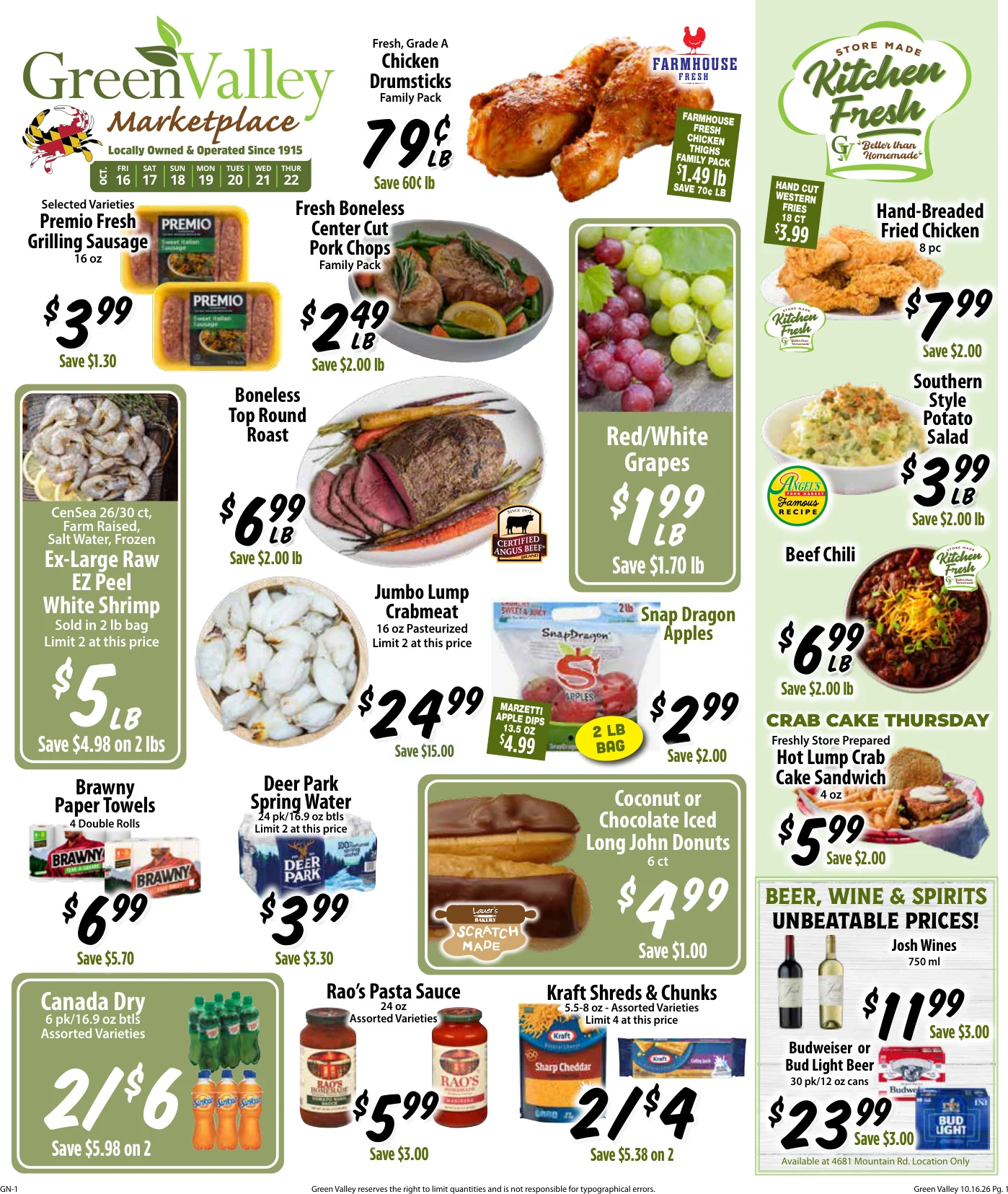 Green Valley Marketplace Green Valley Marketplace - Page 1
