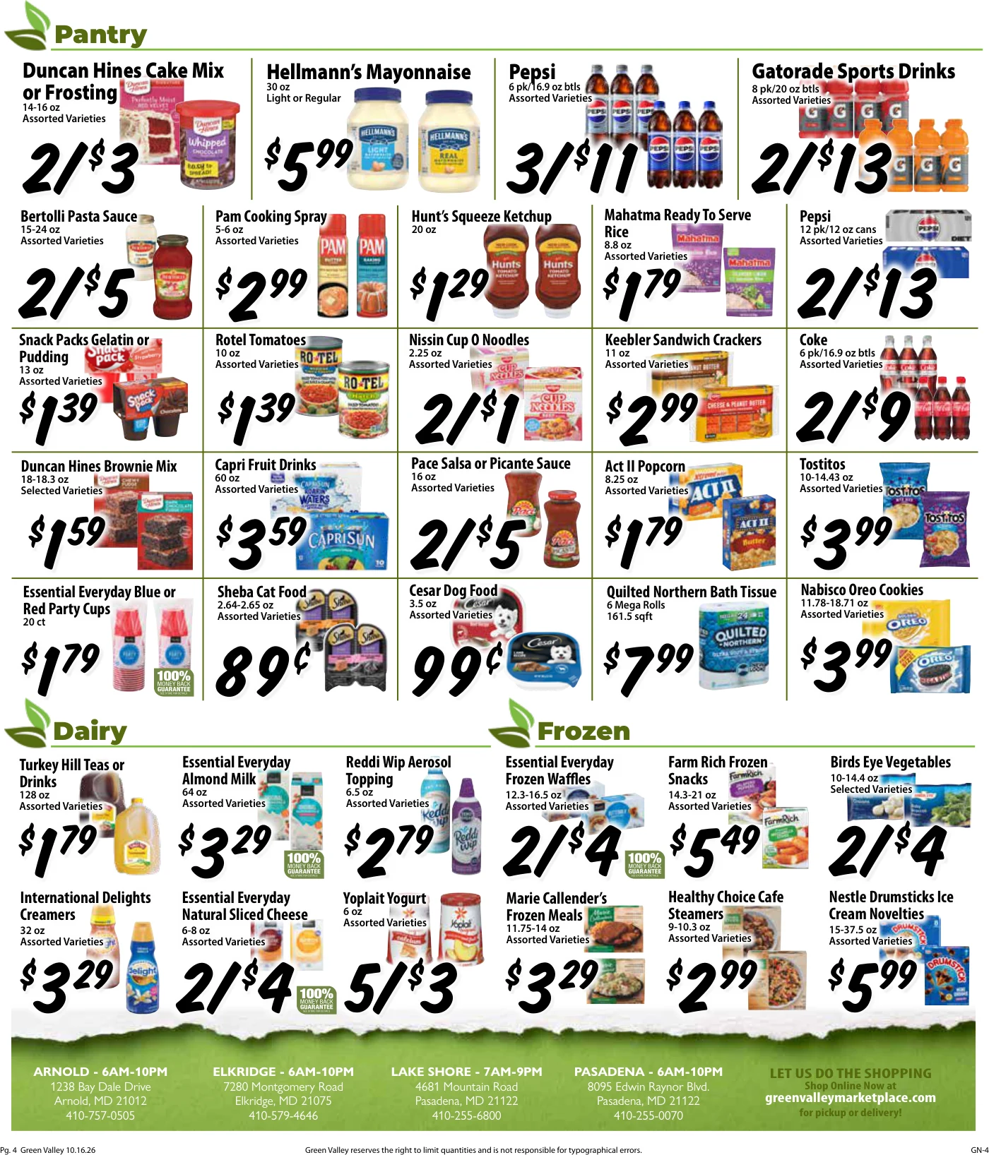Green Valley Marketplace Green Valley Marketplace - Page 4
