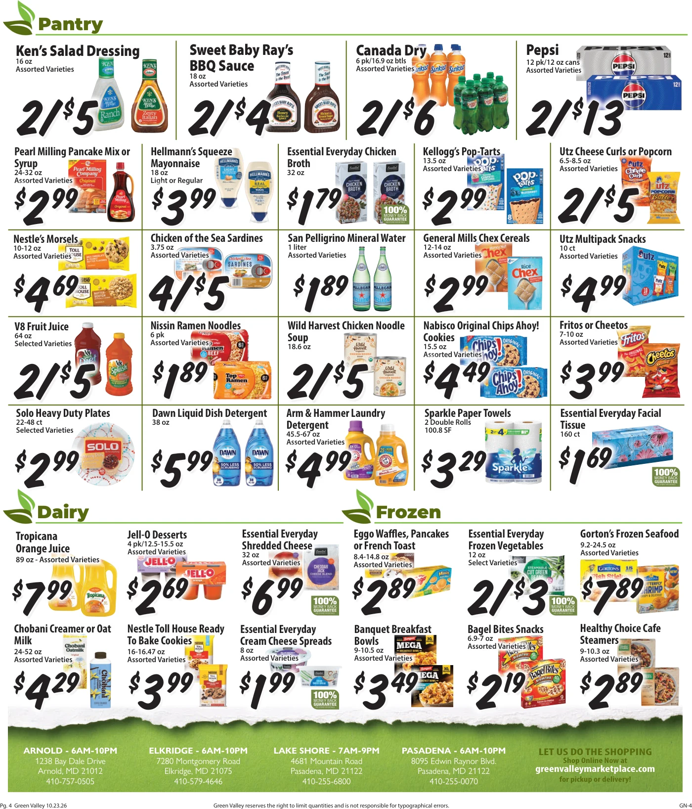 Green Valley Marketplace Green Valley Marketplace - Page 4