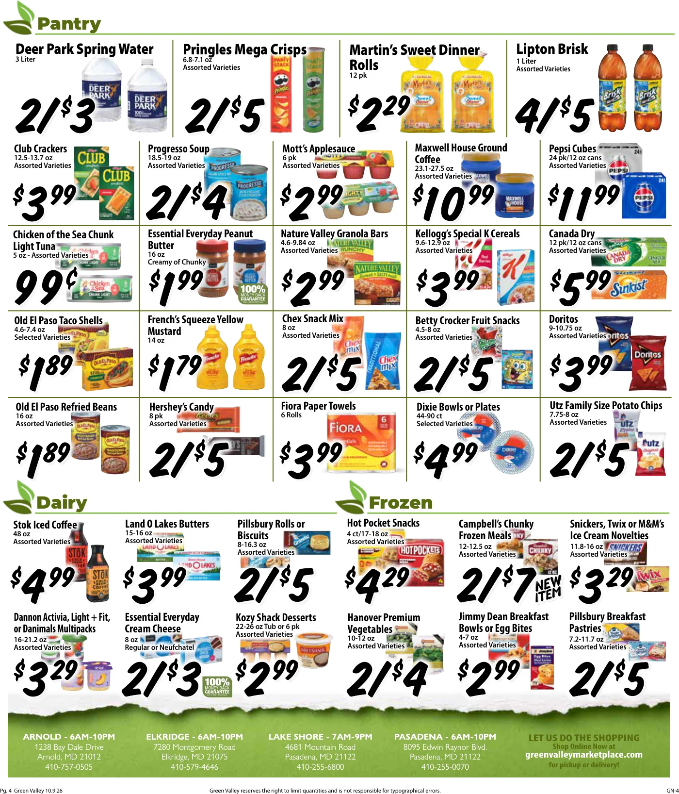 Green Valley Marketplace Green Valley Marketplace - Page 4