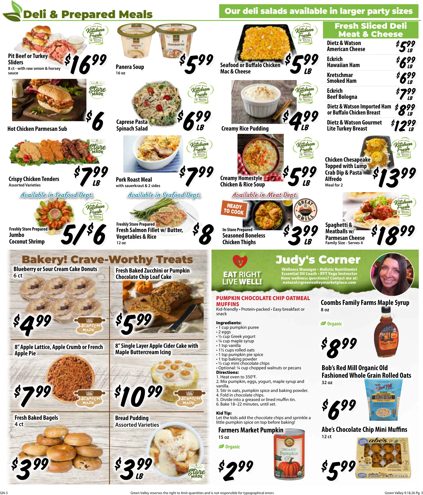 Green Valley Marketplace Green Valley Marketplace - Page 3