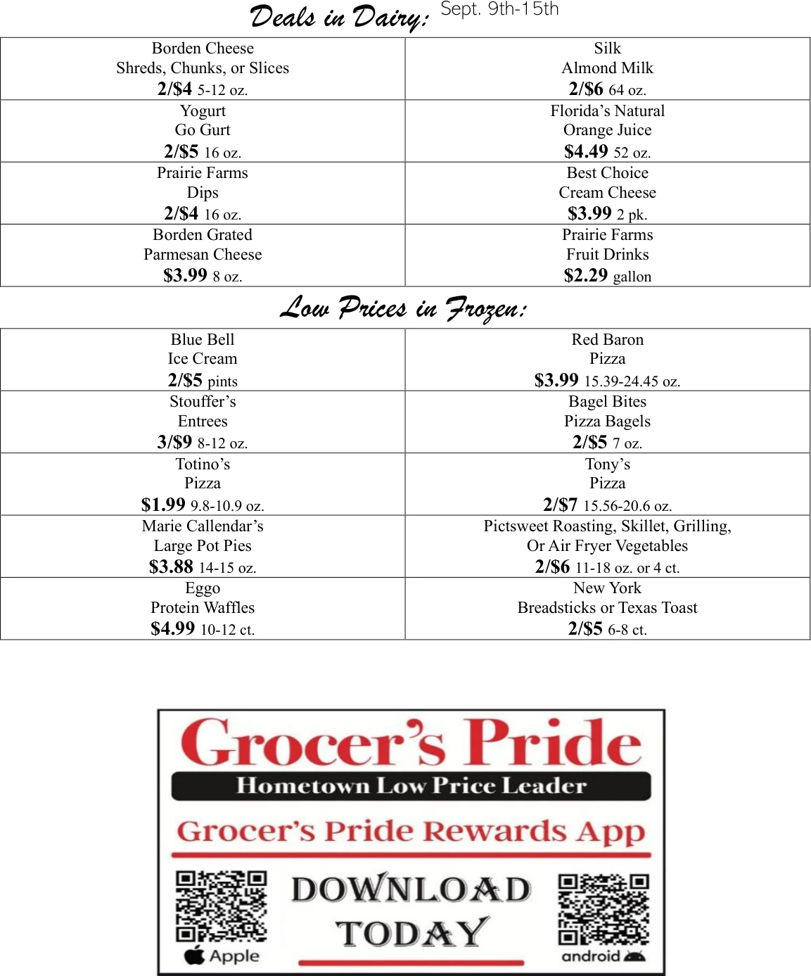 Grocer's Pride Grocer's Pride - Page 3