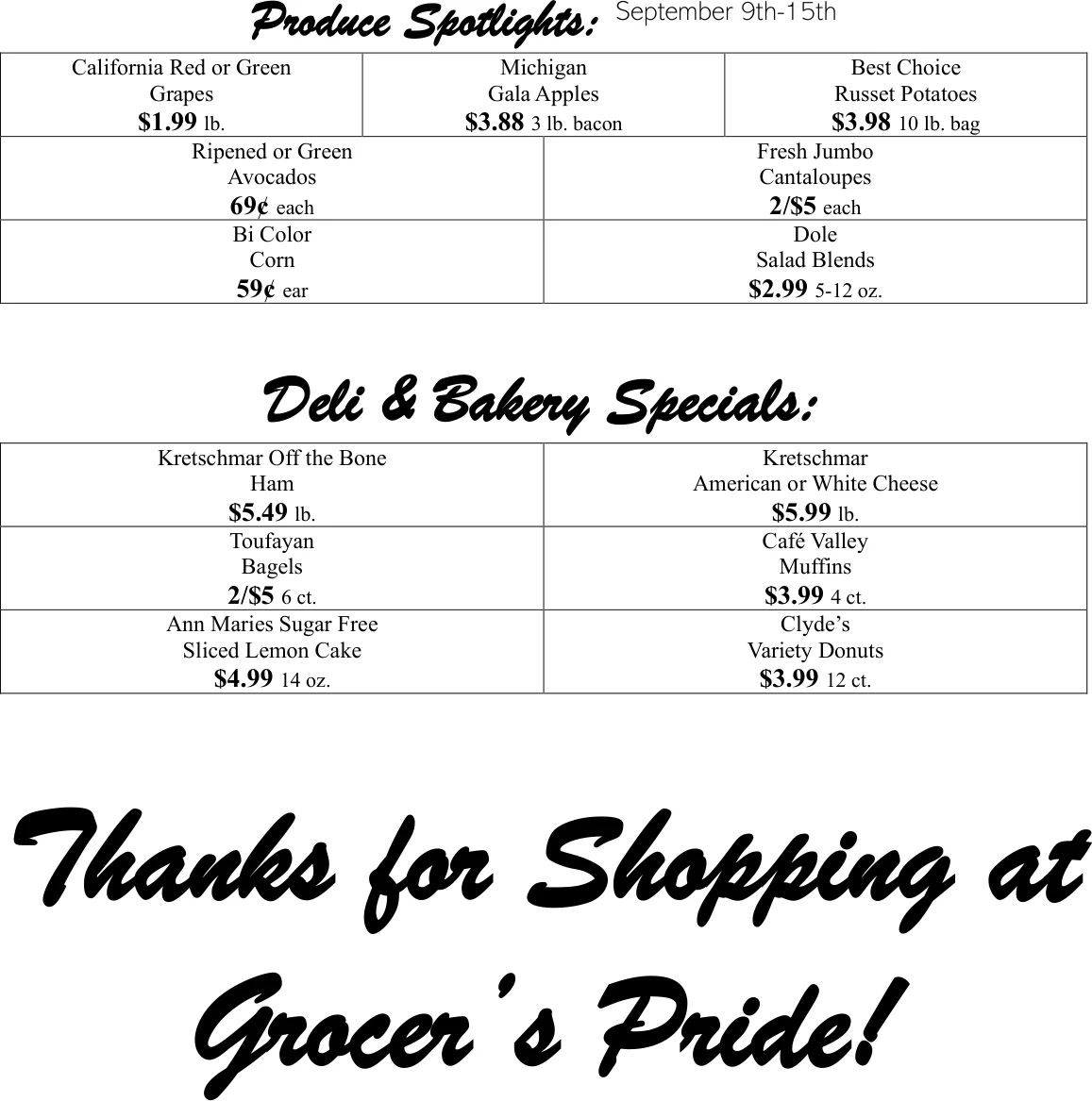 Grocer's Pride Grocer's Pride - Page 4