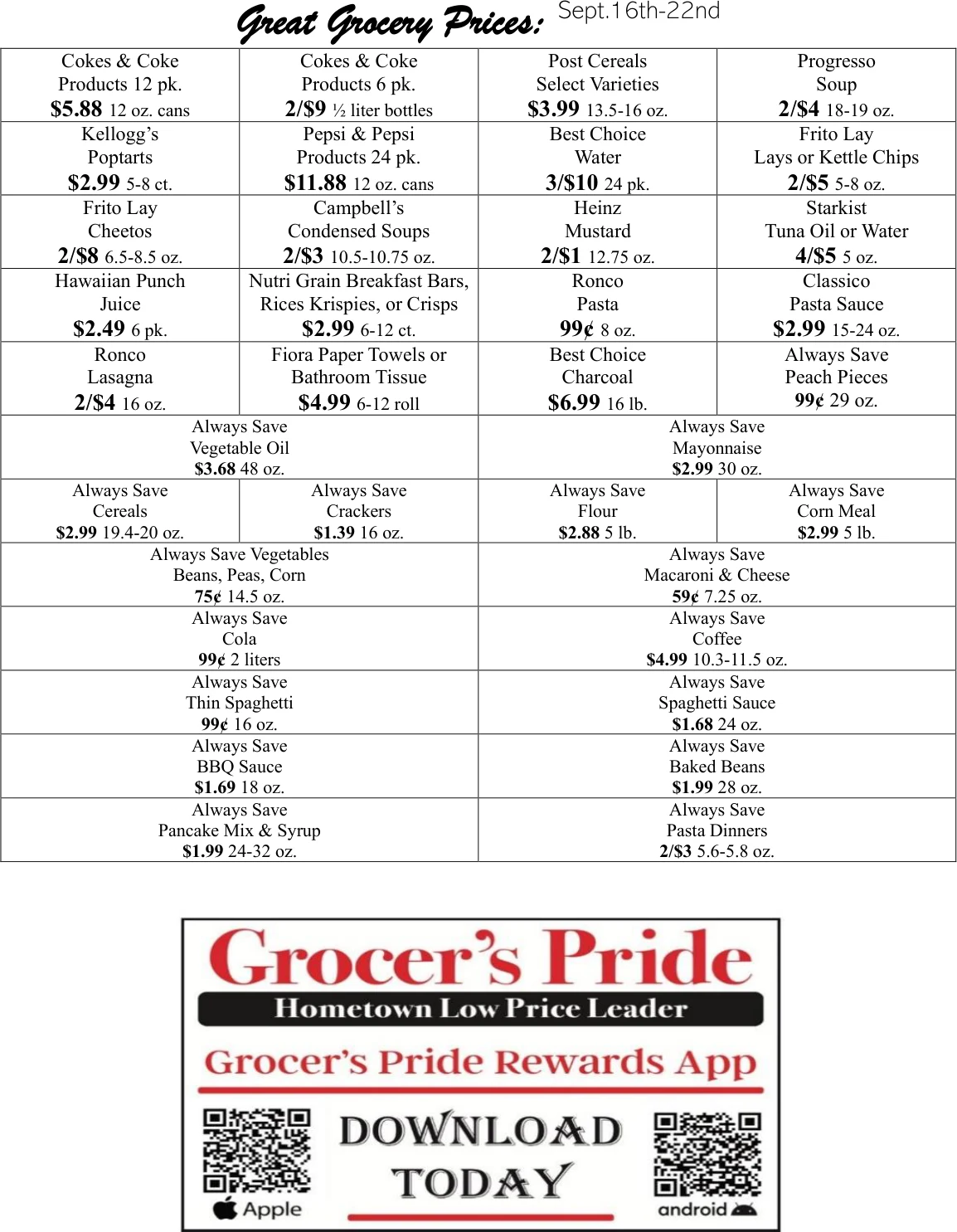 Grocer's Pride Grocer's Pride - Page 2