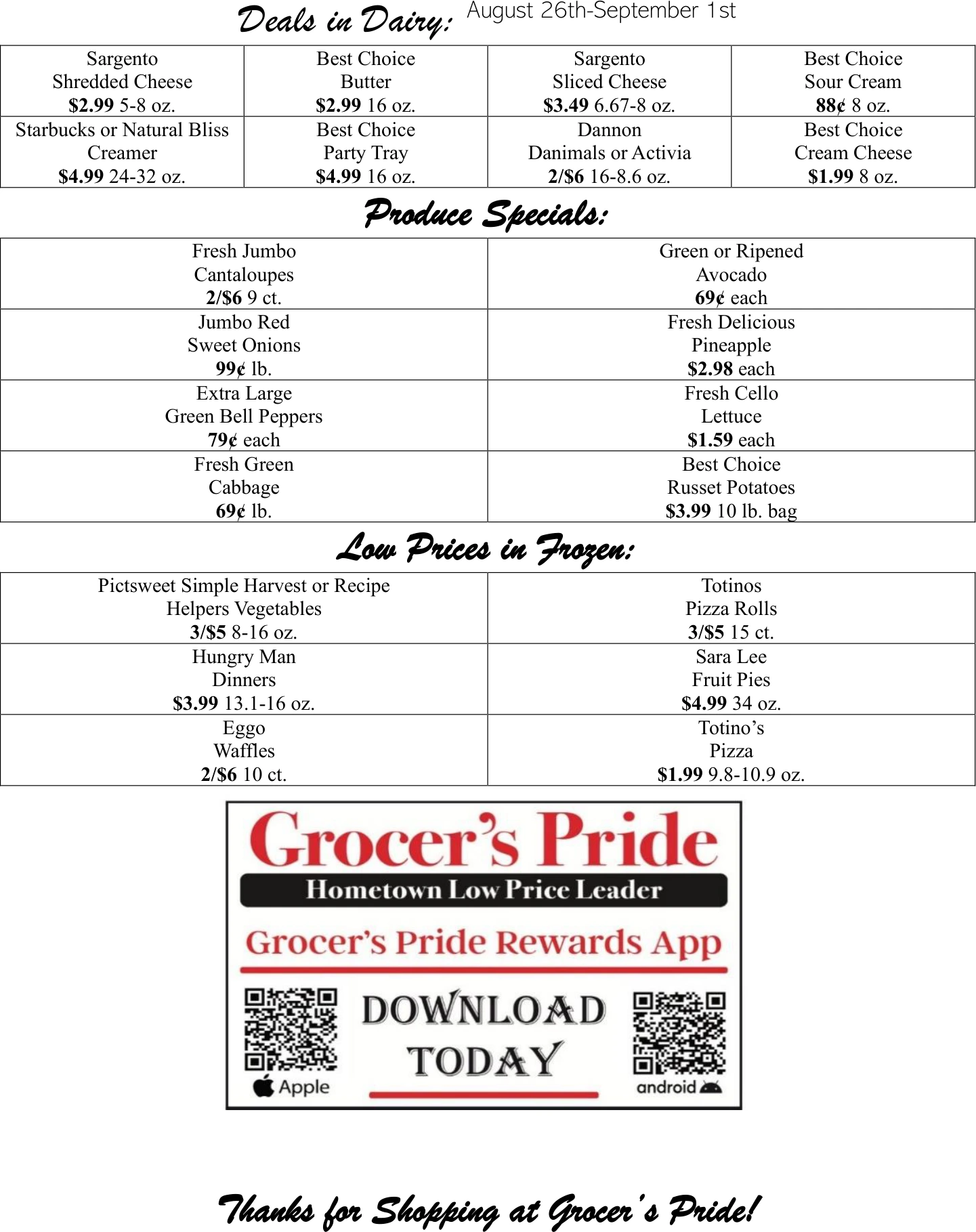 Grocer's Pride Grocer's Pride - Page 3