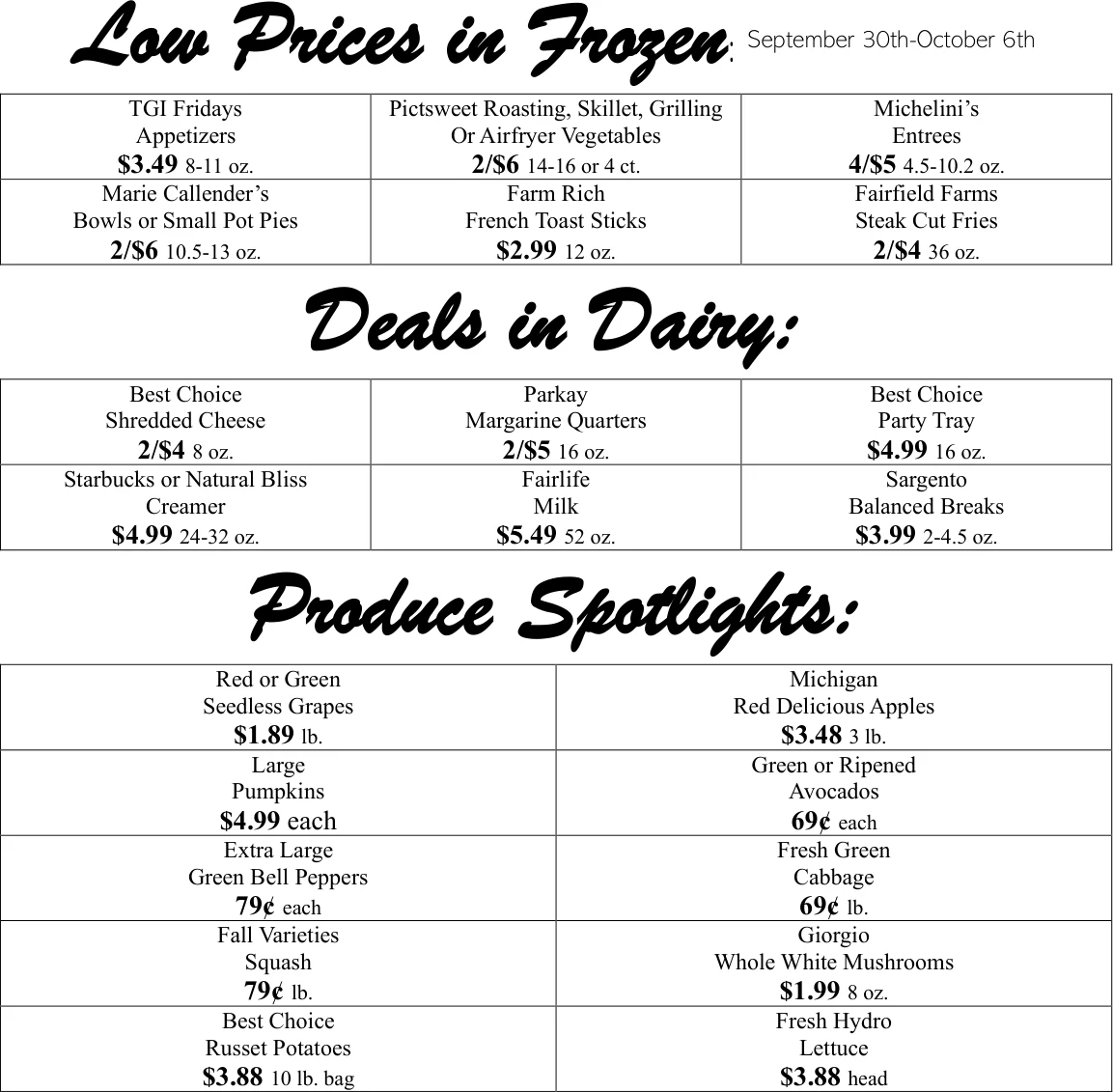 Grocer's Pride Grocer's Pride - Page 3