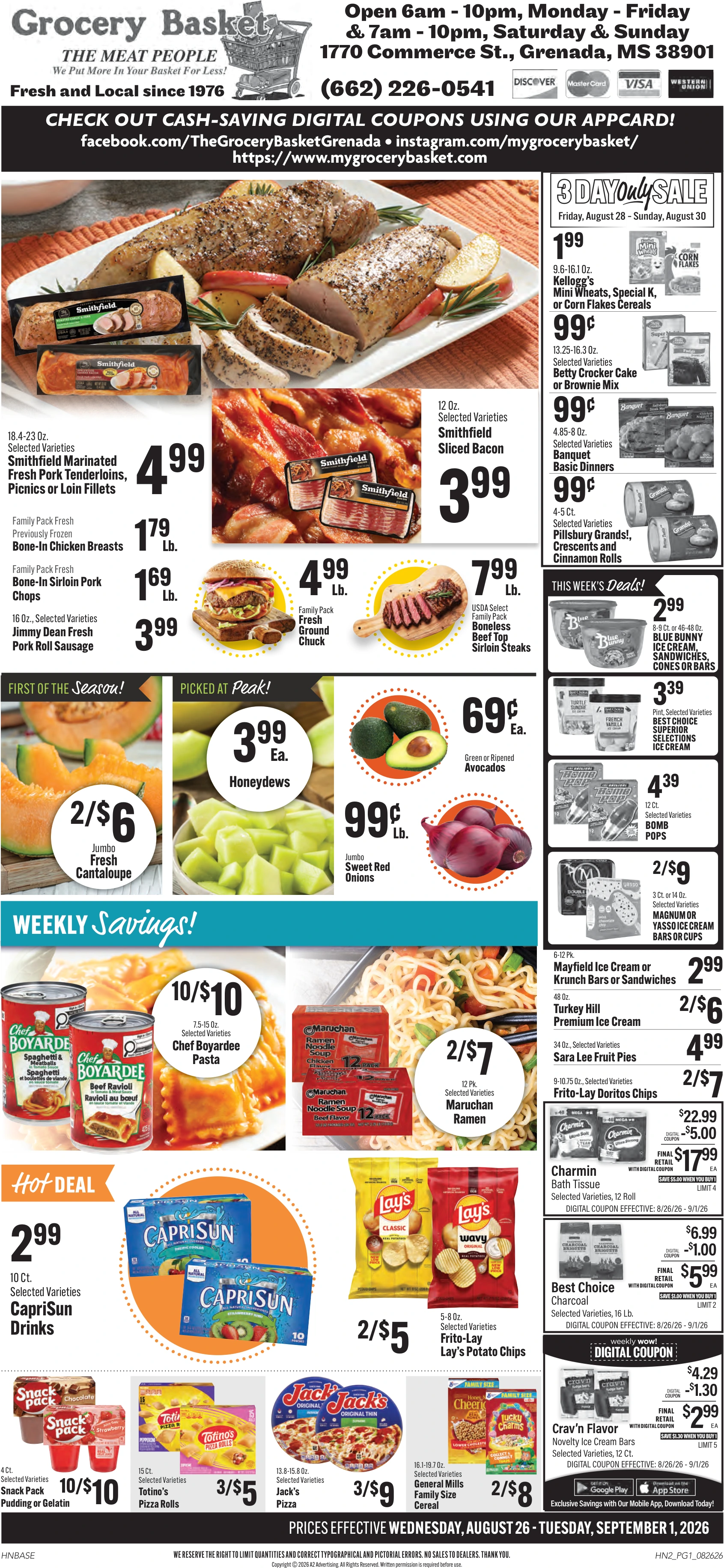 Grocery Basket Grocery Basket Weekly Ad Jul 22-28, 2026 - Page 1