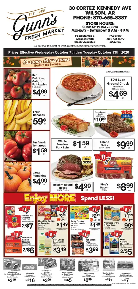 Weekly Specials