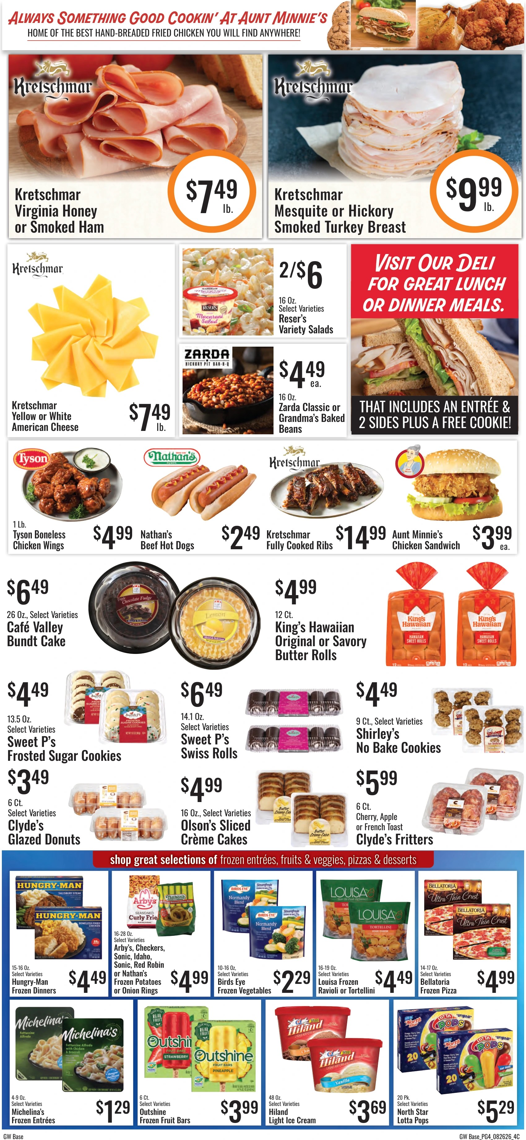 GW Foods - Hudson's Super Market Hudson’s Super Market - Harrison, AR - Weekly Ad for Aug 25th Valid thru Sep 7th, 2026 - Page 4