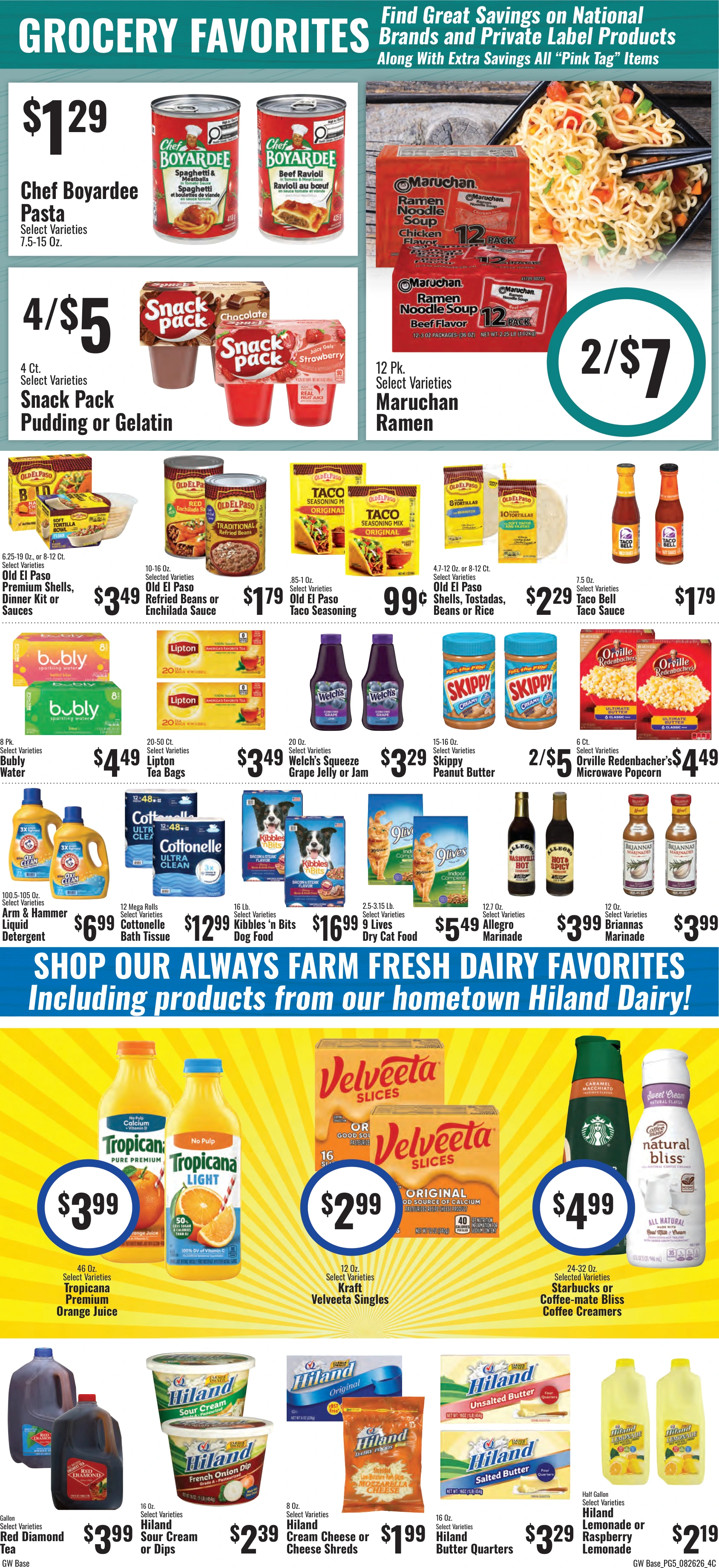 GW Foods - Hudson's Super Market Hudson’s Super Market - Harrison, AR - Weekly Ad for Aug 25th Valid thru Sep 7th, 2026 - Page 5
