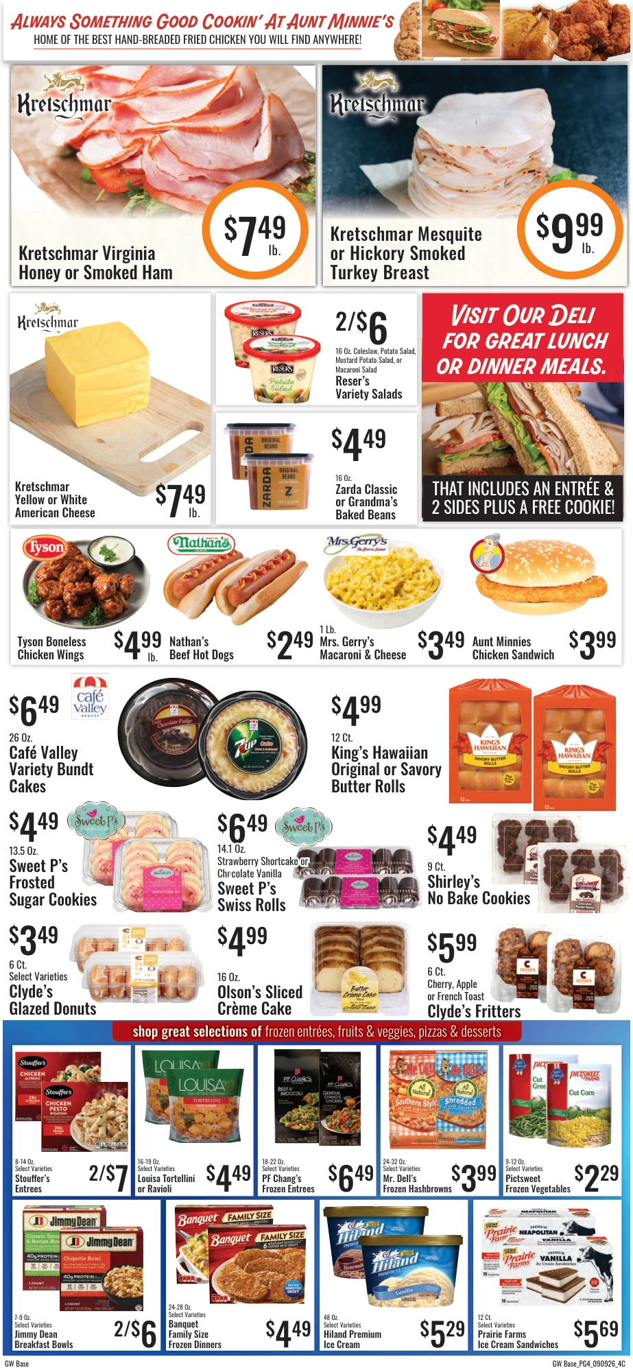 GW Foods - Hudson's Super Market Hudson’s Super Market - Harrison, AR - Weekly Ad for Sep 8th Valid thru Sep 21st, 2026 - Page 4