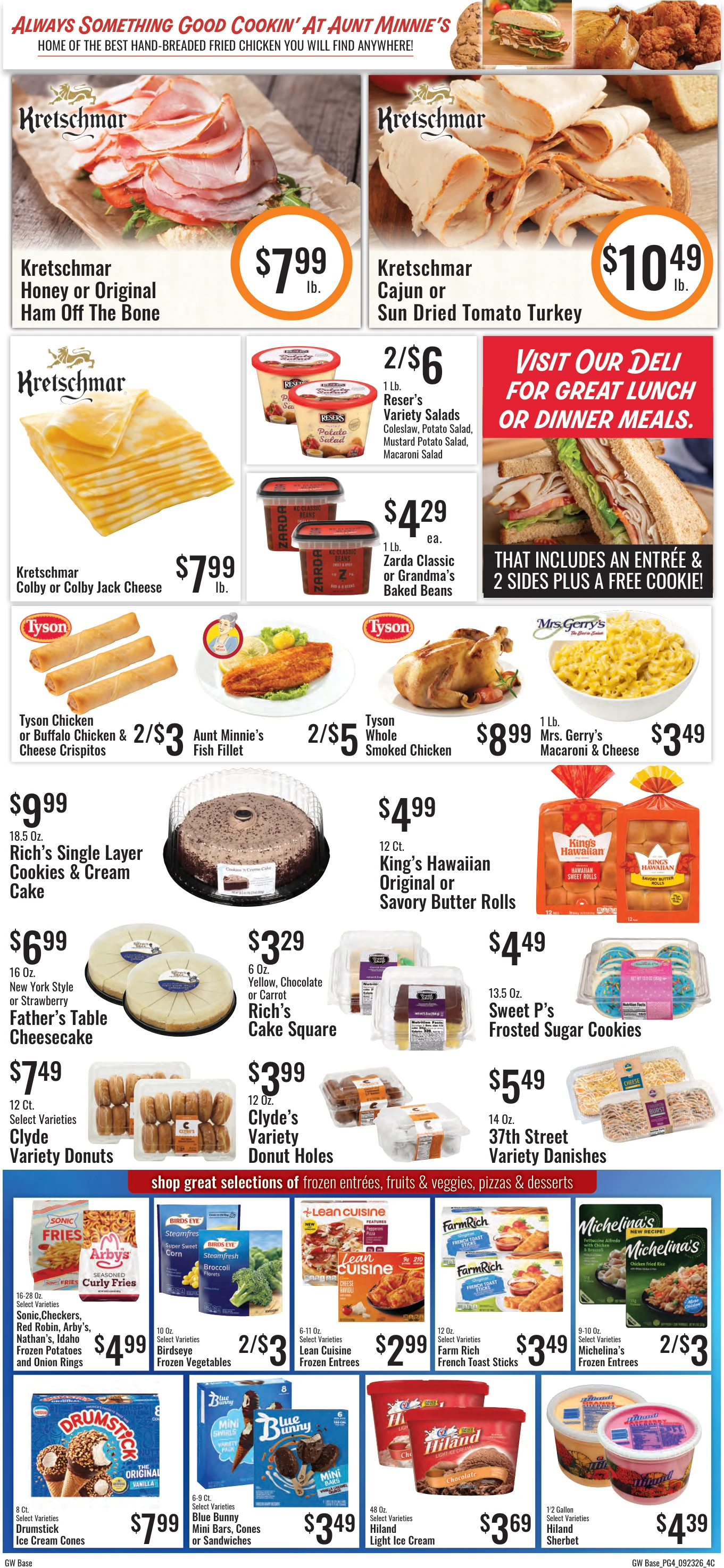 GW Foods - Hudson's Super Market Hudson’s Super Market - Harrison, AR - Weekly Ad for Sep 22nd Valid thru Oct 5th, 2026 - Page 4