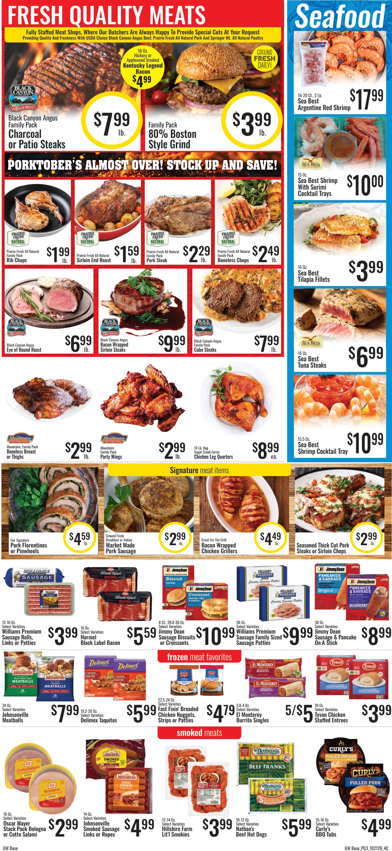 GW Foods - Sun Fest Market Sun Fest Market - Branson, MO - Weekly Ad for Oct 21st Valid thru Nov 3rd, 2026 - Page 3