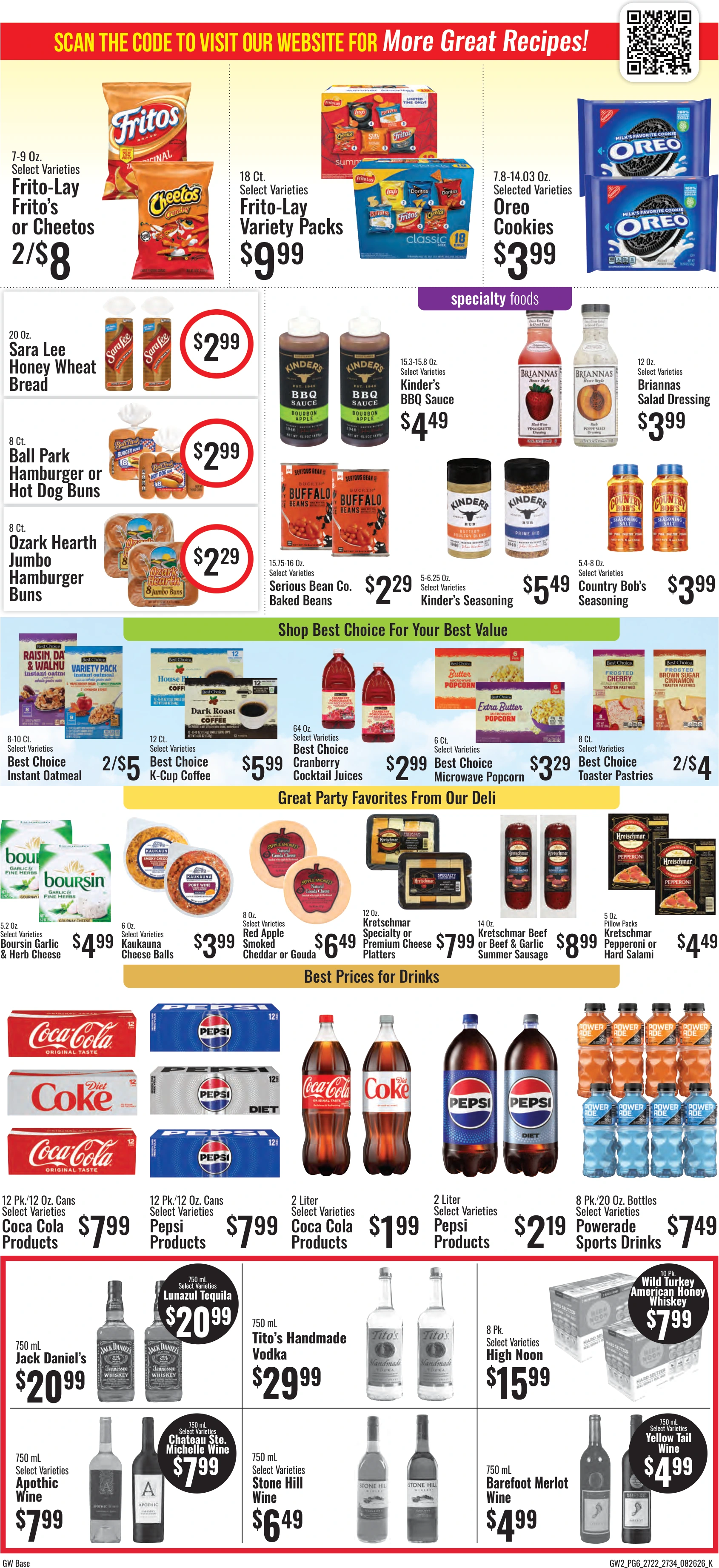 GW Foods - Sun Fest Market Sun Fest Market - Branson, MO - Weekly Ad for Aug 26th Valid thru Sep 8th, 2026 - Page 6