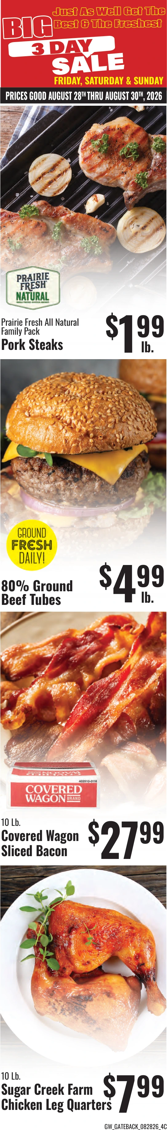 GW Foods - Sun Fest Market Sun Fest Market - Branson, MO - Weekly Ad for Aug 26th Valid thru Sep 8th, 2026 - Page 8