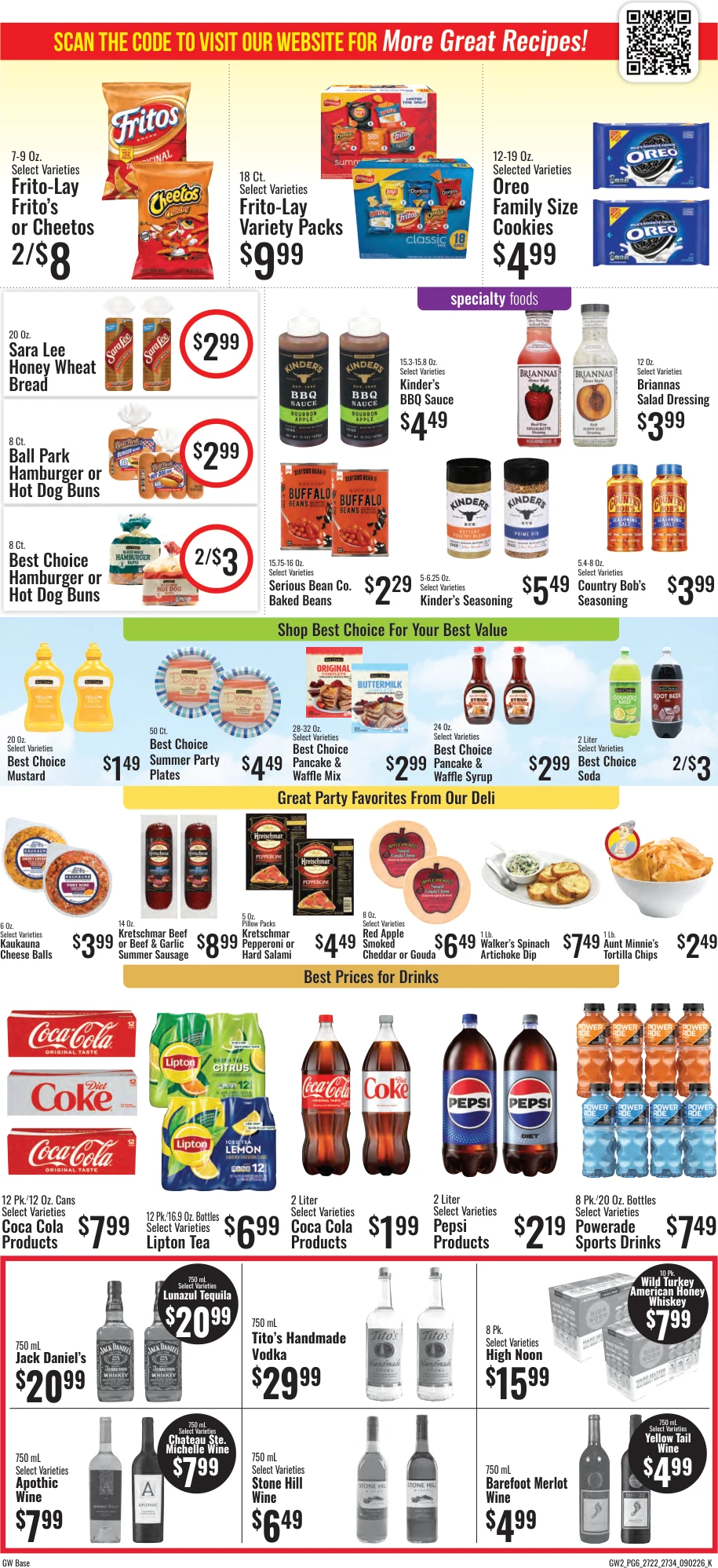 GW Foods - Sun Fest Market Sun Fest Market - Branson, MO - Weekly Ad for Sep 2nd Valid thru Sep 8th, 2026 - Page 6