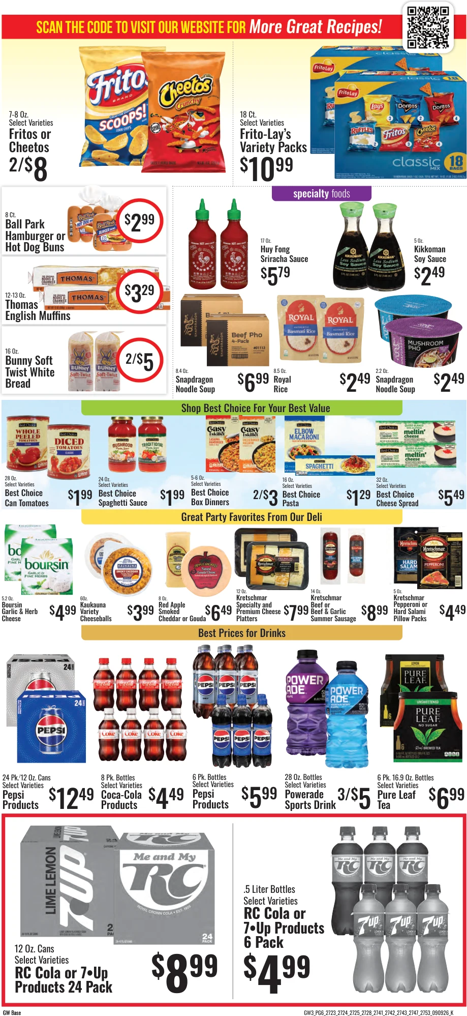 GW Foods GW Foods, Inc. - Chanute, KS - Weekly Ad for Sep 9th Valid thru Sep 22nd, 2026 - Page 6