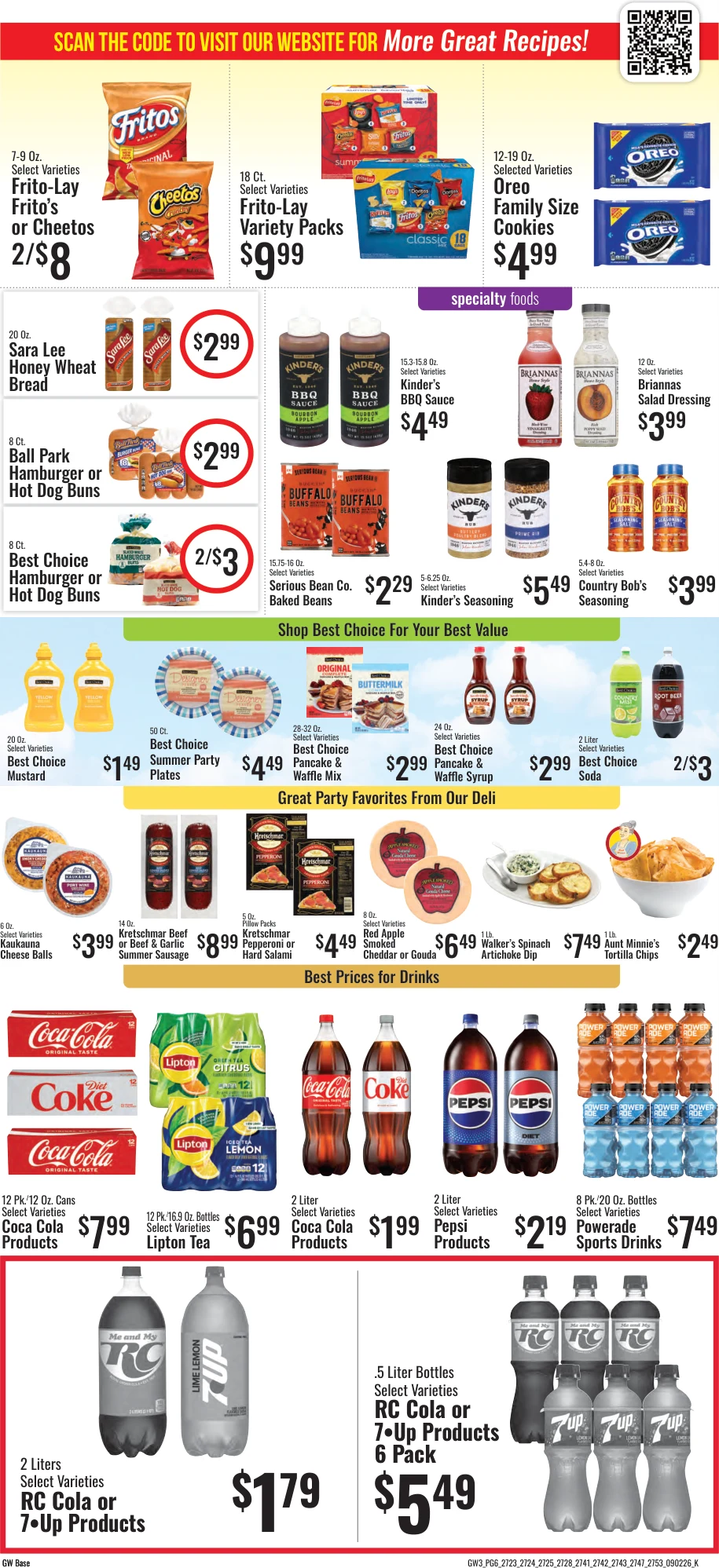 GW Foods GW Foods, Inc. - Chanute, KS - Weekly Ad for Sep 2nd Valid thru Sep 8th, 2026 - Page 6