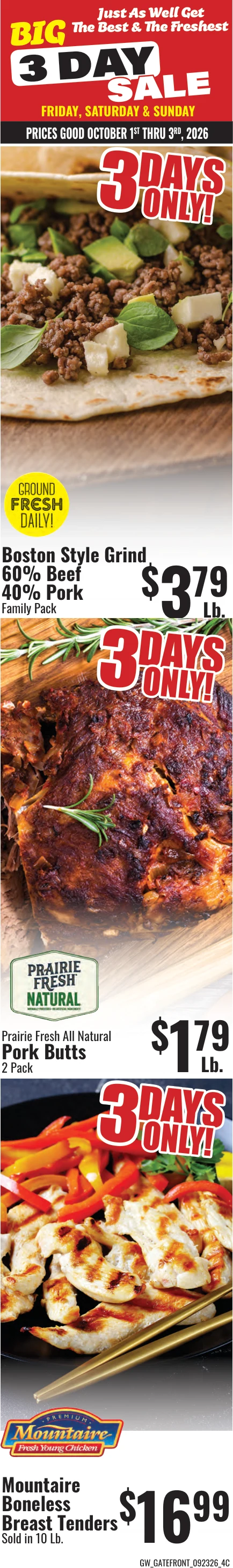 GW Foods GW Foods, Inc. - Chanute, KS - Weekly Ad for Sep 23rd Valid thru Oct 6th, 2026 - Page 7