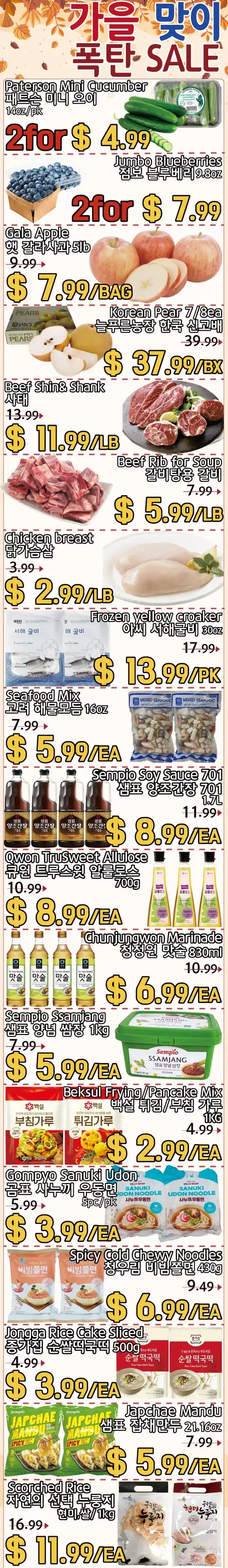 Sale Info - Flushing (10/16/2026~10/19/2026)