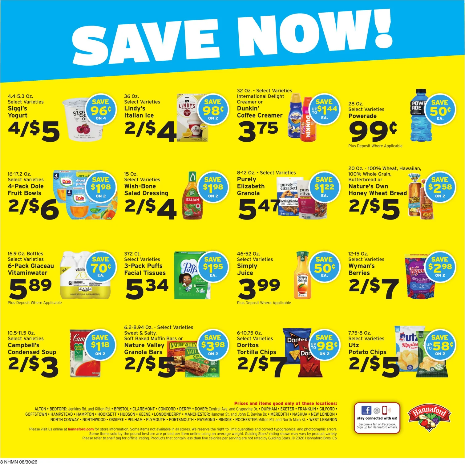 Hannaford Hannaford Week 36 Flyer - Page 8
