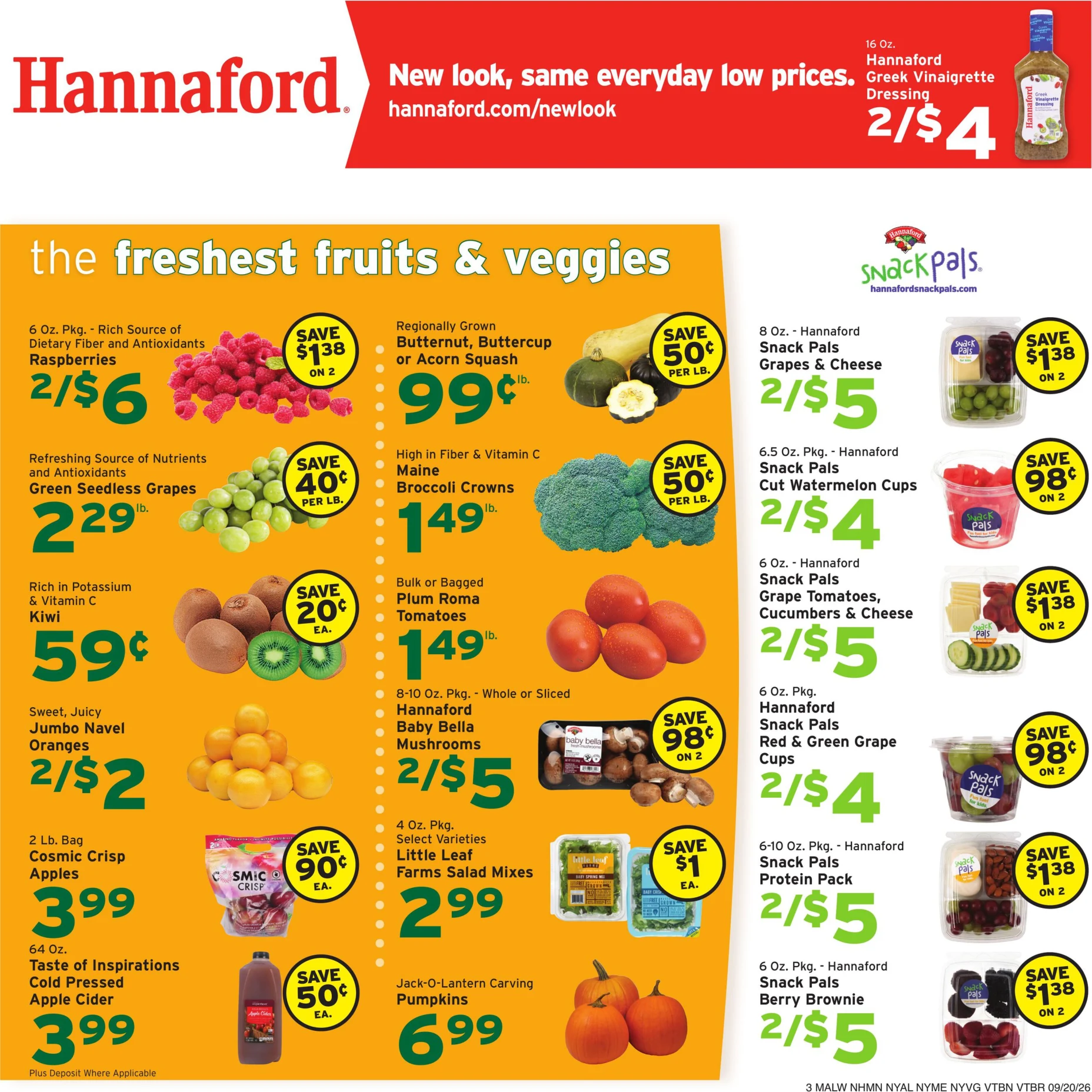 Hannaford Hannaford Week 39 Flyer - Page 3
