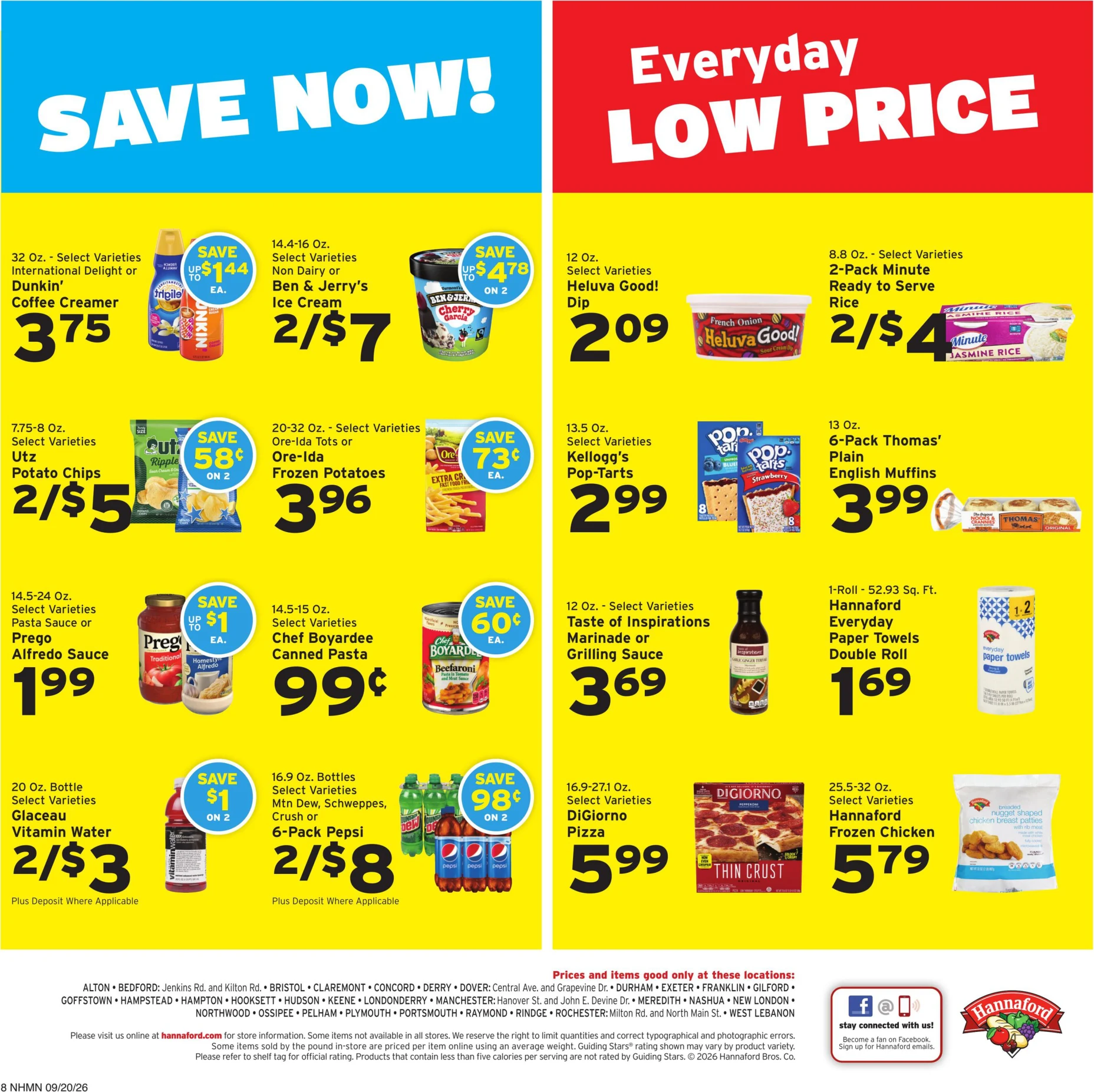 Hannaford Hannaford Week 39 Flyer - Page 8