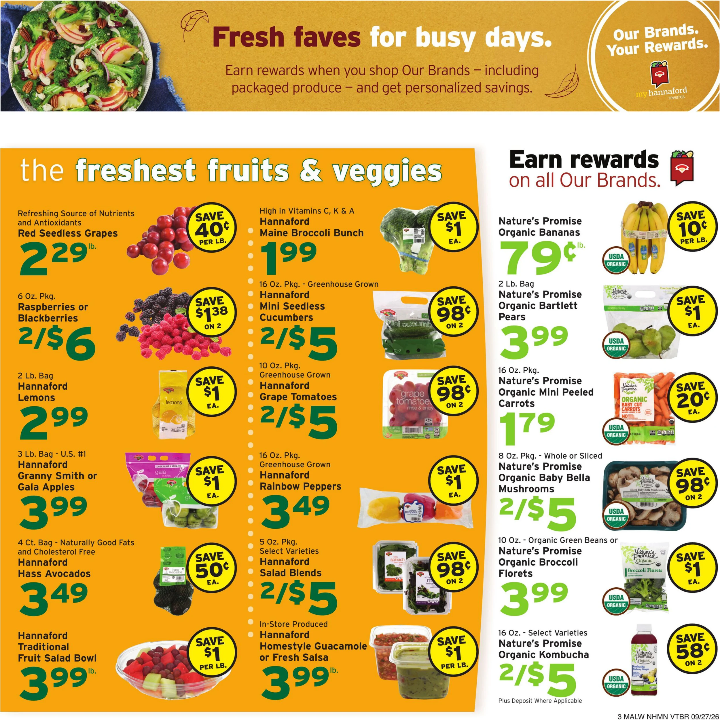 Hannaford Hannaford Week 40 Flyer - Page 3