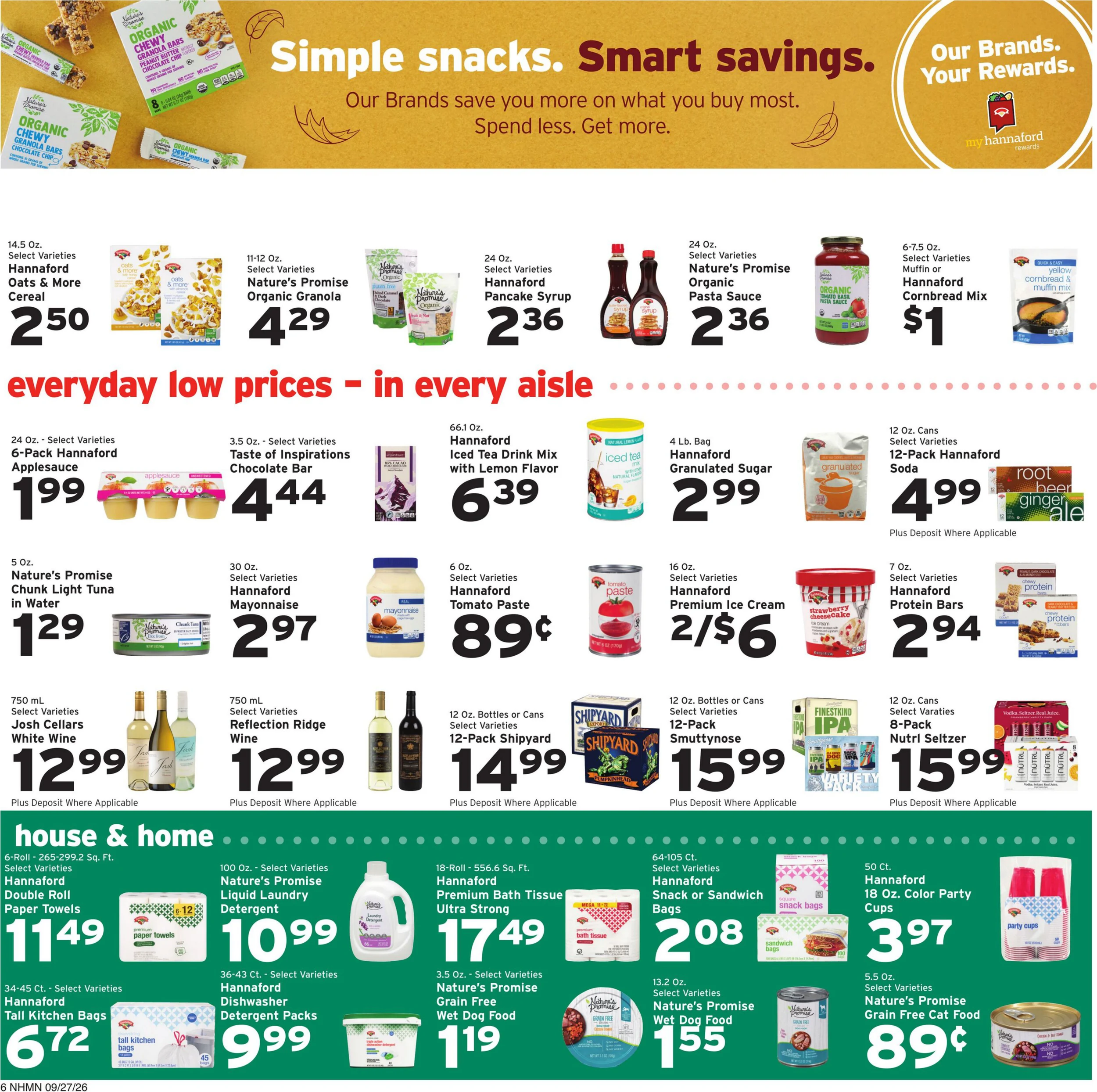 Hannaford Hannaford Week 40 Flyer - Page 6