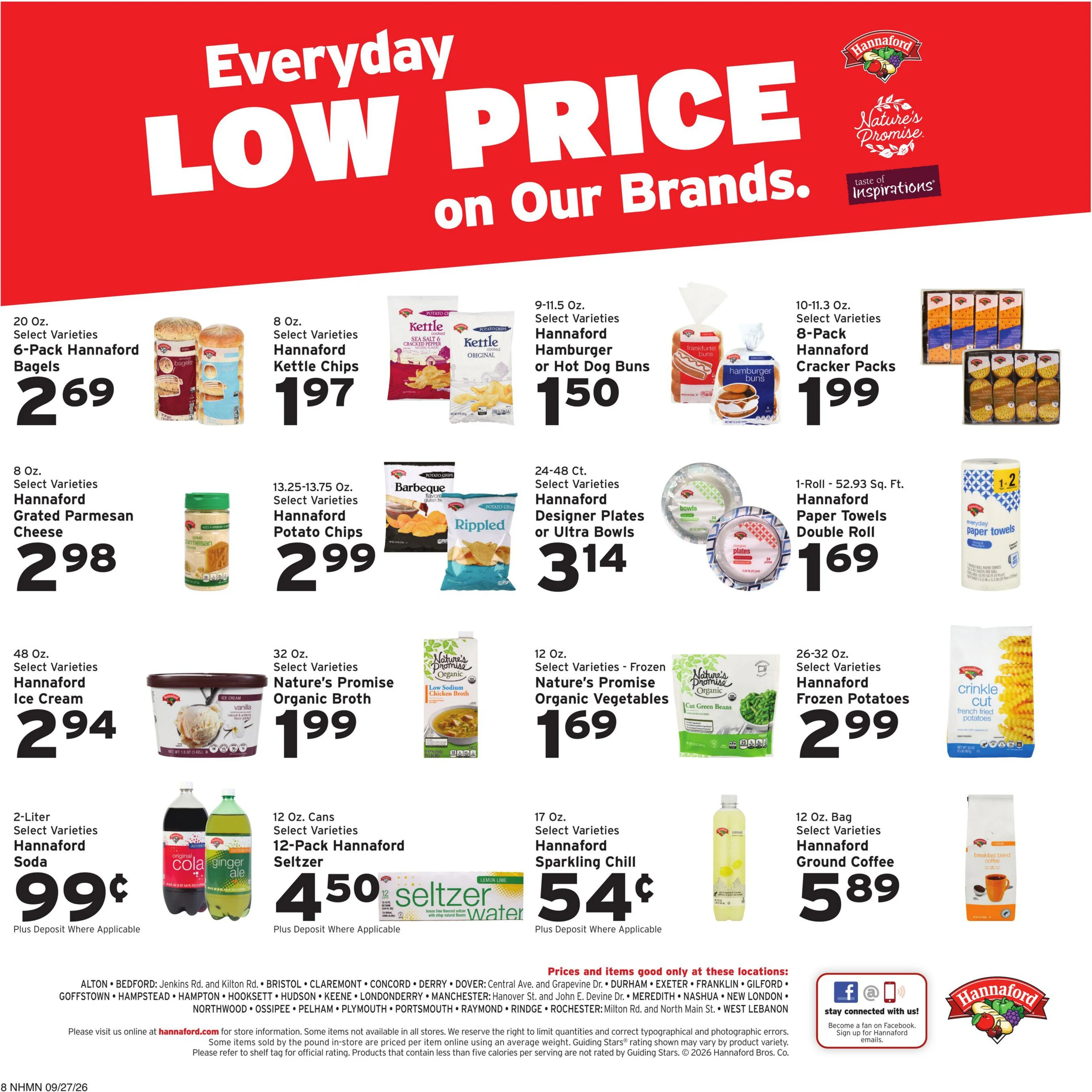 Hannaford Hannaford Week 40 Flyer - Page 8