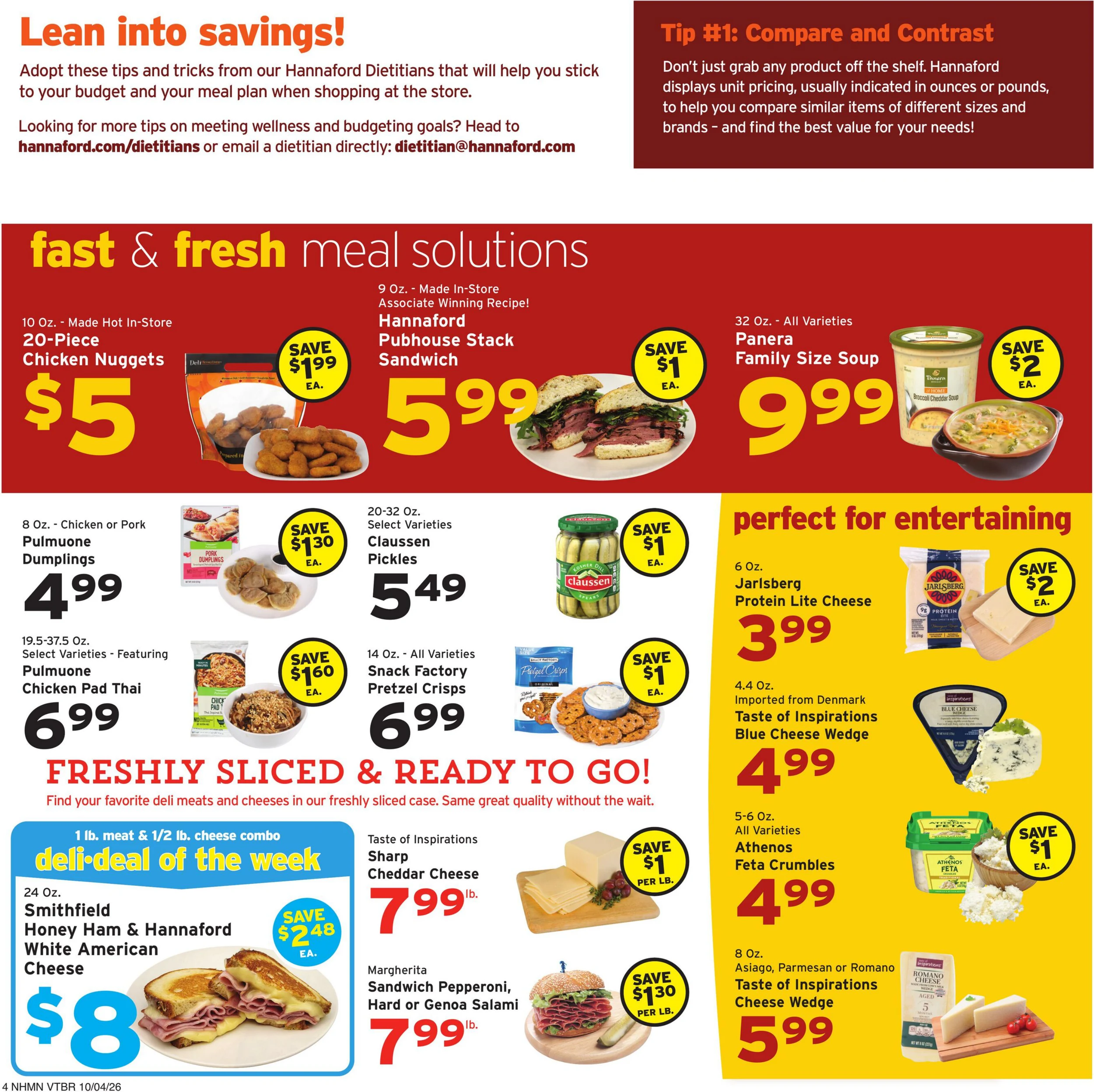 Hannaford Hannaford Week 41 Flyer - For Hosted - Page 4
